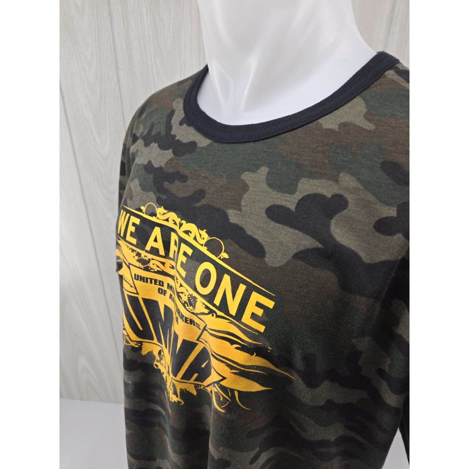 Vintage VINTAGE UMWA UNITED MINE WORKERS OF AMERICA USA UNION MADE CAMO MEN’S 2XL T SHIRT Size US XL / EU 56 / 4 - 7 Thumbnail