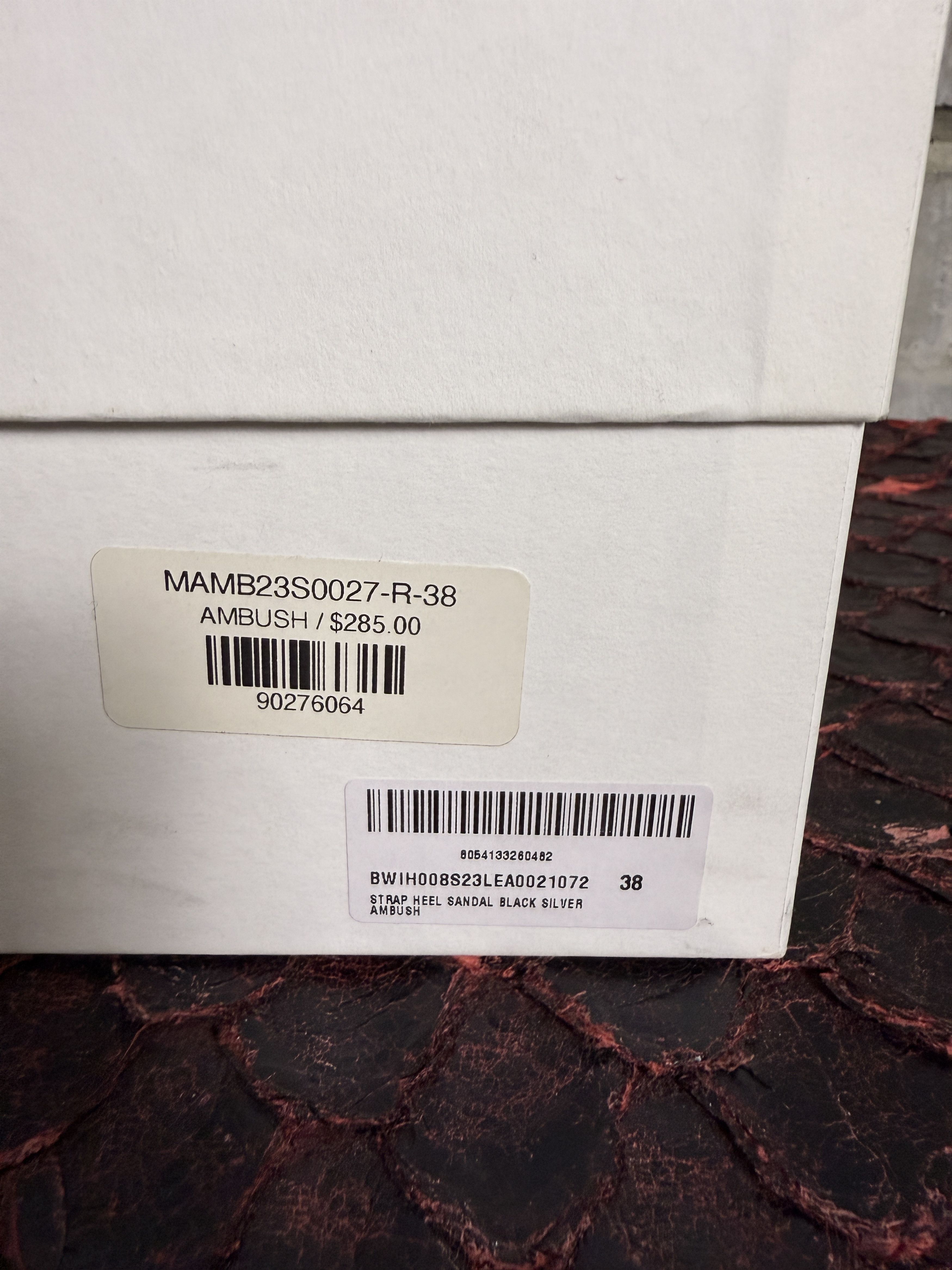 Ambush Design $285 Ambush Cushion Strap Heel Sandals Size US 8 / IT 38 - 15 Thumbnail