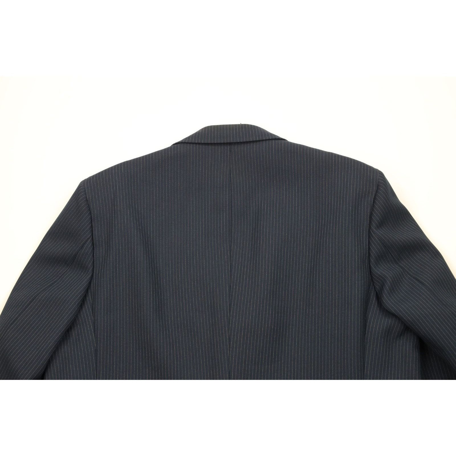 Vintage Vintage 70s Distressed Pinstriped 3 Piece Wedding Suit Size 48L - 8 Thumbnail