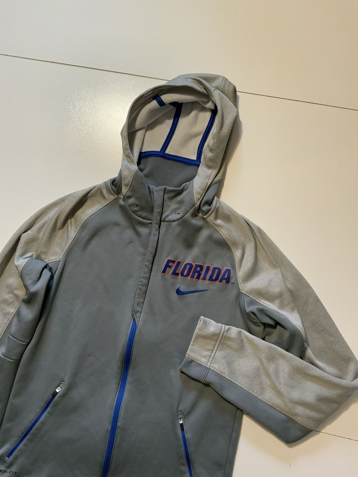 NCAA × Nike Nike Therma Fit Elite Florida Gators University Zip Hoodie Size US S / EU 44-46 / 1 - 3 Thumbnail