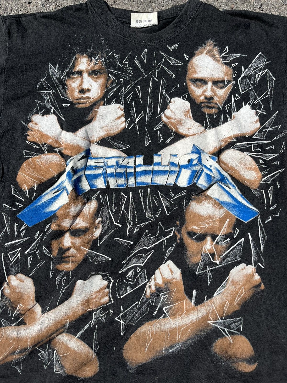 Metallica Metallica Vintage 90s Very Rare T Shirt Size US M / EU 48-50 / 2 - 2 Thumbnail