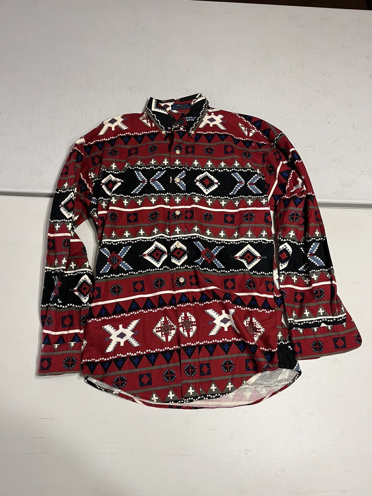 Chaps Ralph Lauren × Vintage Vintage chaps Ralph Lauren western button up shirt Size US S / EU 44-46 / 1 - 1 Thumbnail