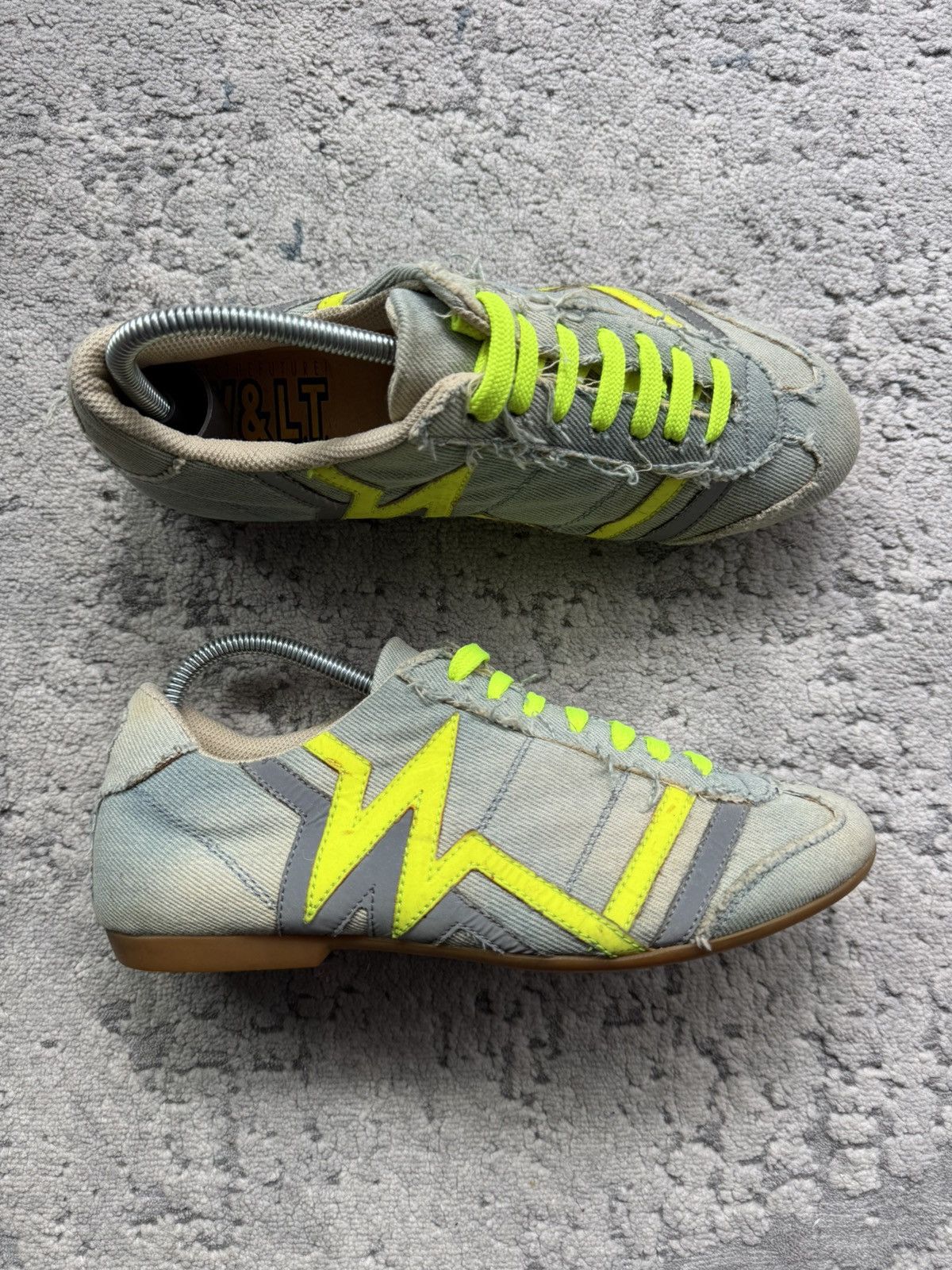 Walter Van Beirendonck Walter Van Beirendonck RARE Vintage Denim Shoes size UK4 Size US 7 / IT 37 - 1 Thumbnail