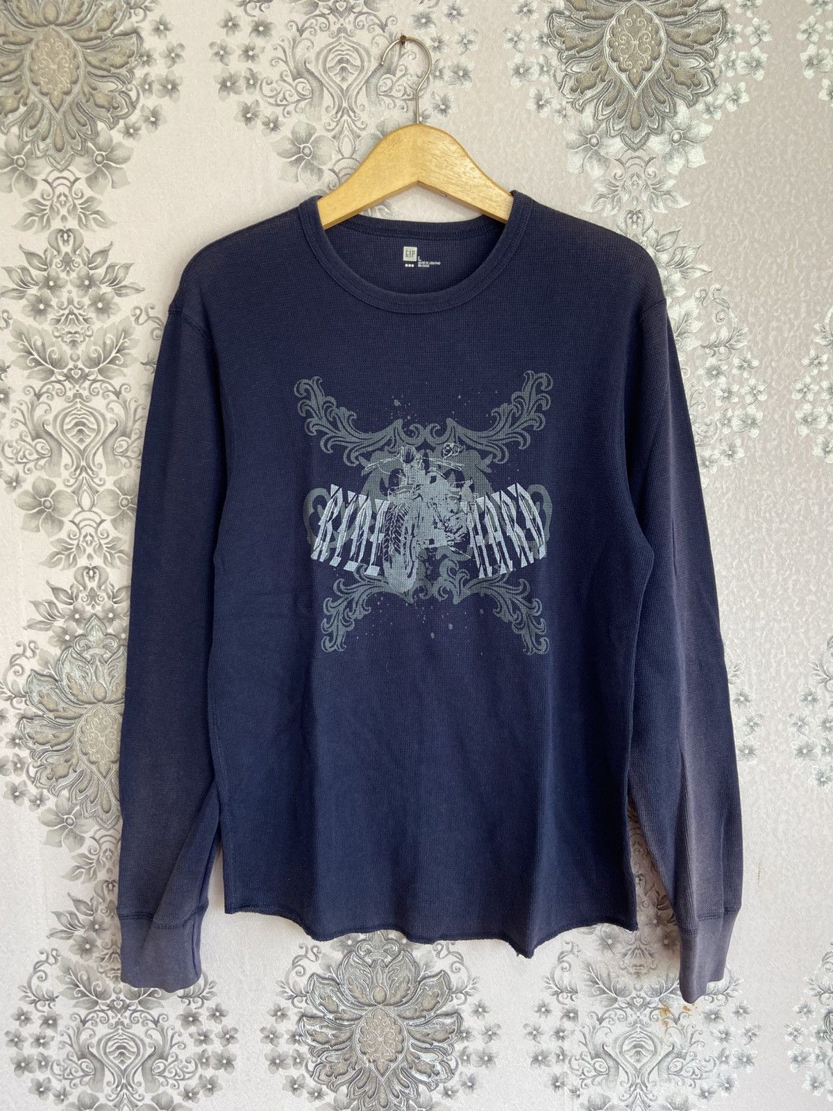 Gap Y2K Gap RIDE HARD Thermal Long Sleeve Size US L / EU 52-54 / 3 - 1 Thumbnail