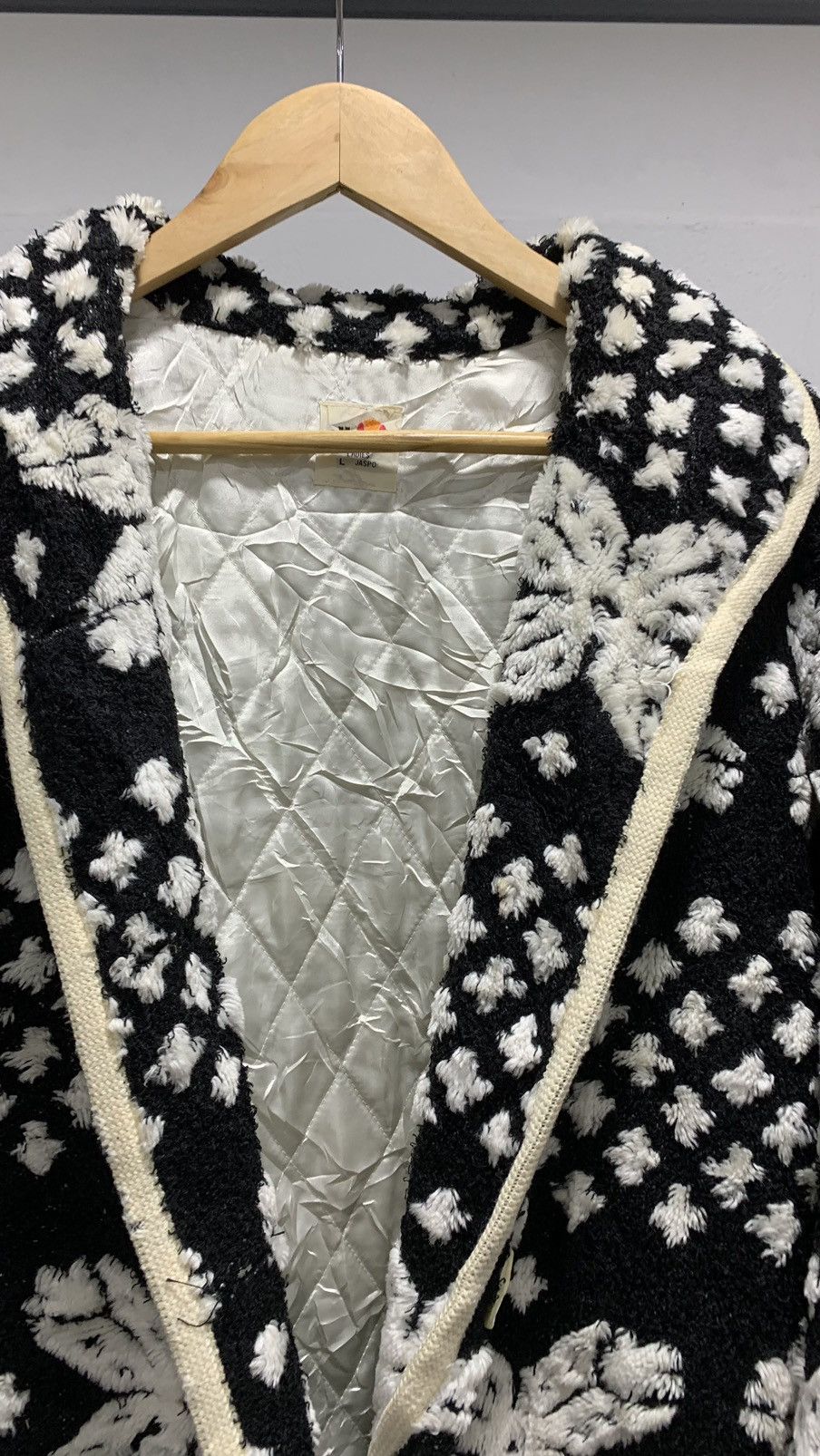 Ellesse × Japanese Brand Ellesse Navajo Fleece Quilted Winter Puffer Jacket Size L / US 10 / IT 46 - 23 Thumbnail