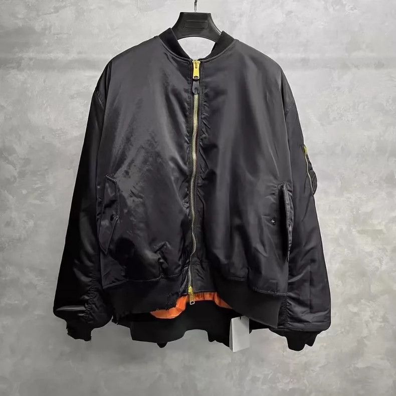 Comme des Garcons balenciaga black hooded oversized jacket-dmc Size US S / EU 44-46 / 1 - 1 Thumbnail