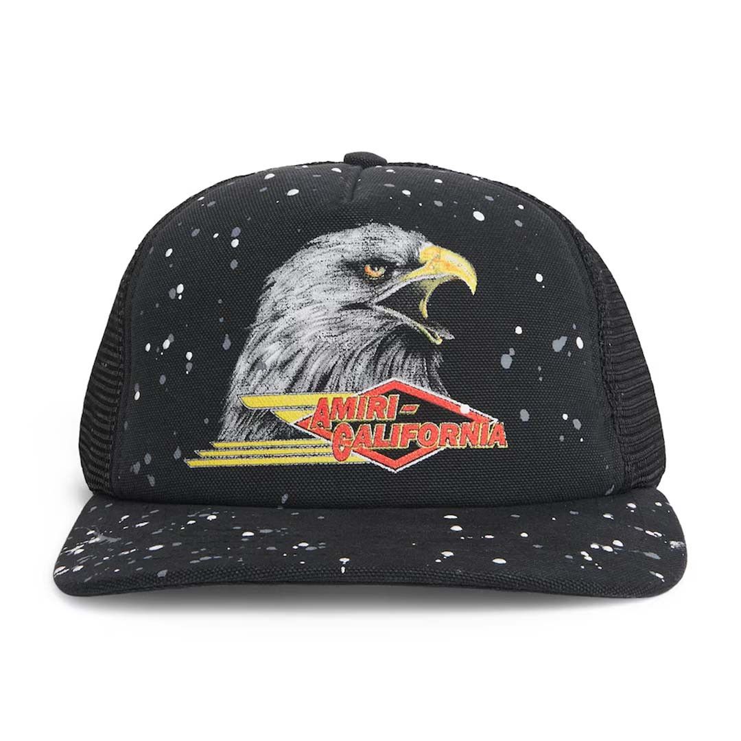 Amiri Vintage Trucker Hat Black Size ONE SIZE - 1 Thumbnail