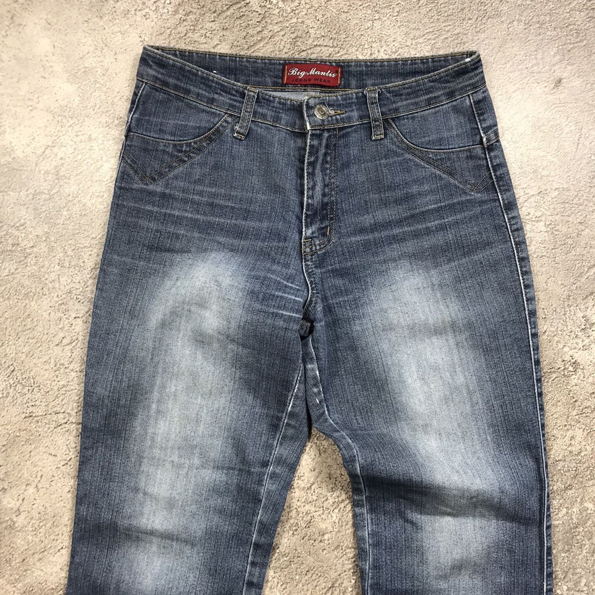 Japanese Brand Vintage Faded Japan 90s Distressed Denim Jeans Spring Pants Size 27" / US 4 / IT 40 - 3 Thumbnail