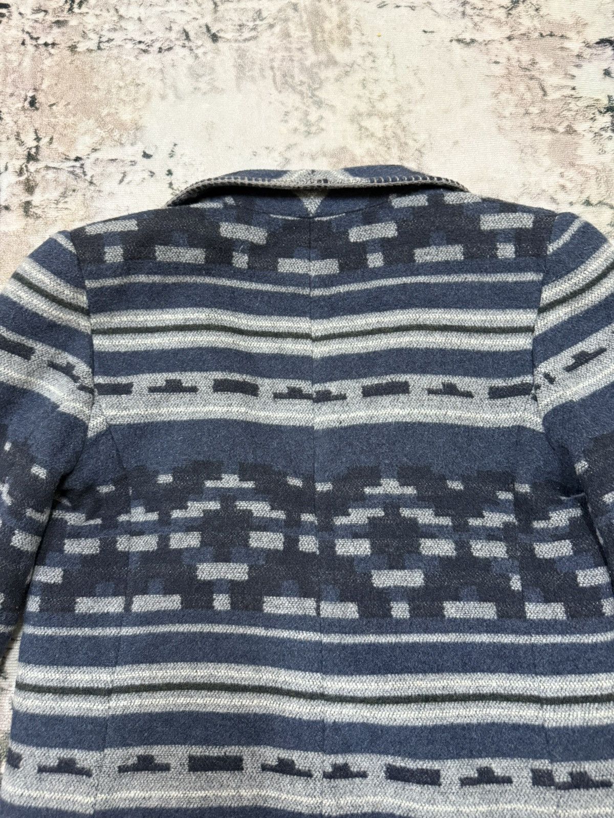 Native × Vintage Vintage 90s Casual Corner Southwestern wool blend lined coat Size US M / EU 48-50 / 2 - 10 Thumbnail