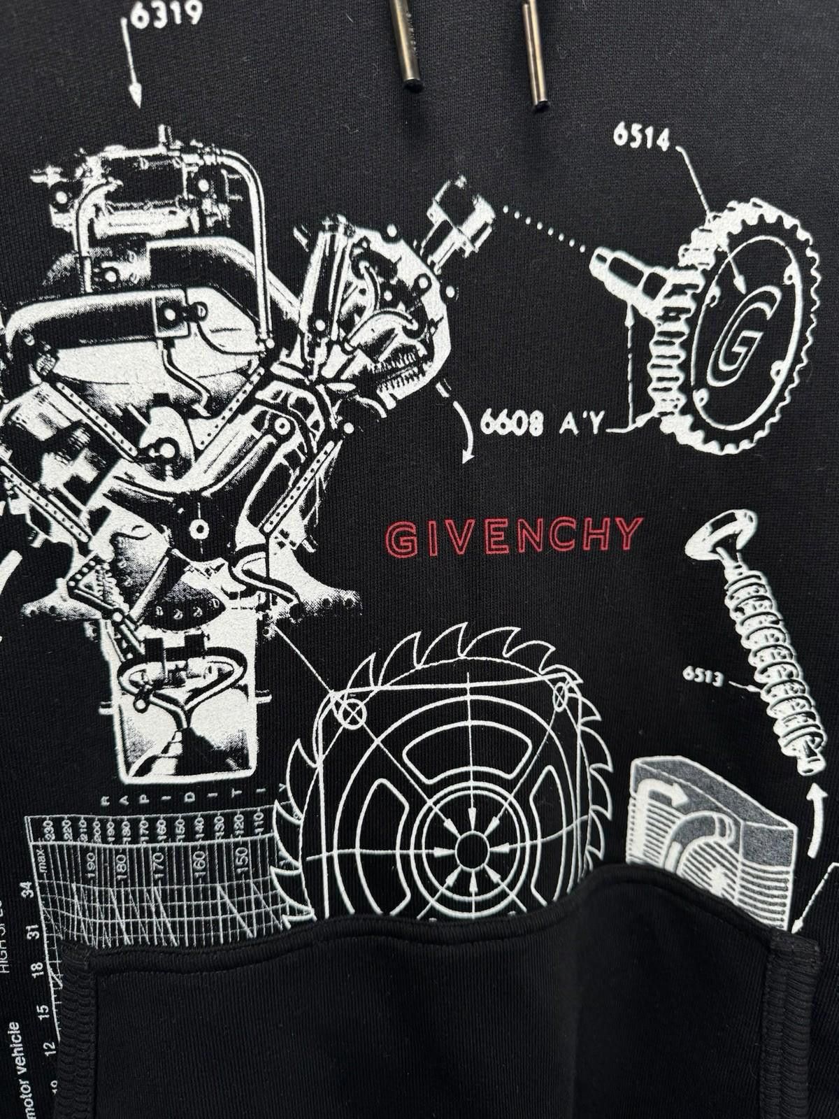 Givenchy Givenchy 'Return of the Drifter' Schematic Hoodie SZ XS Size US XS / EU 42 / 0 - 3 Thumbnail