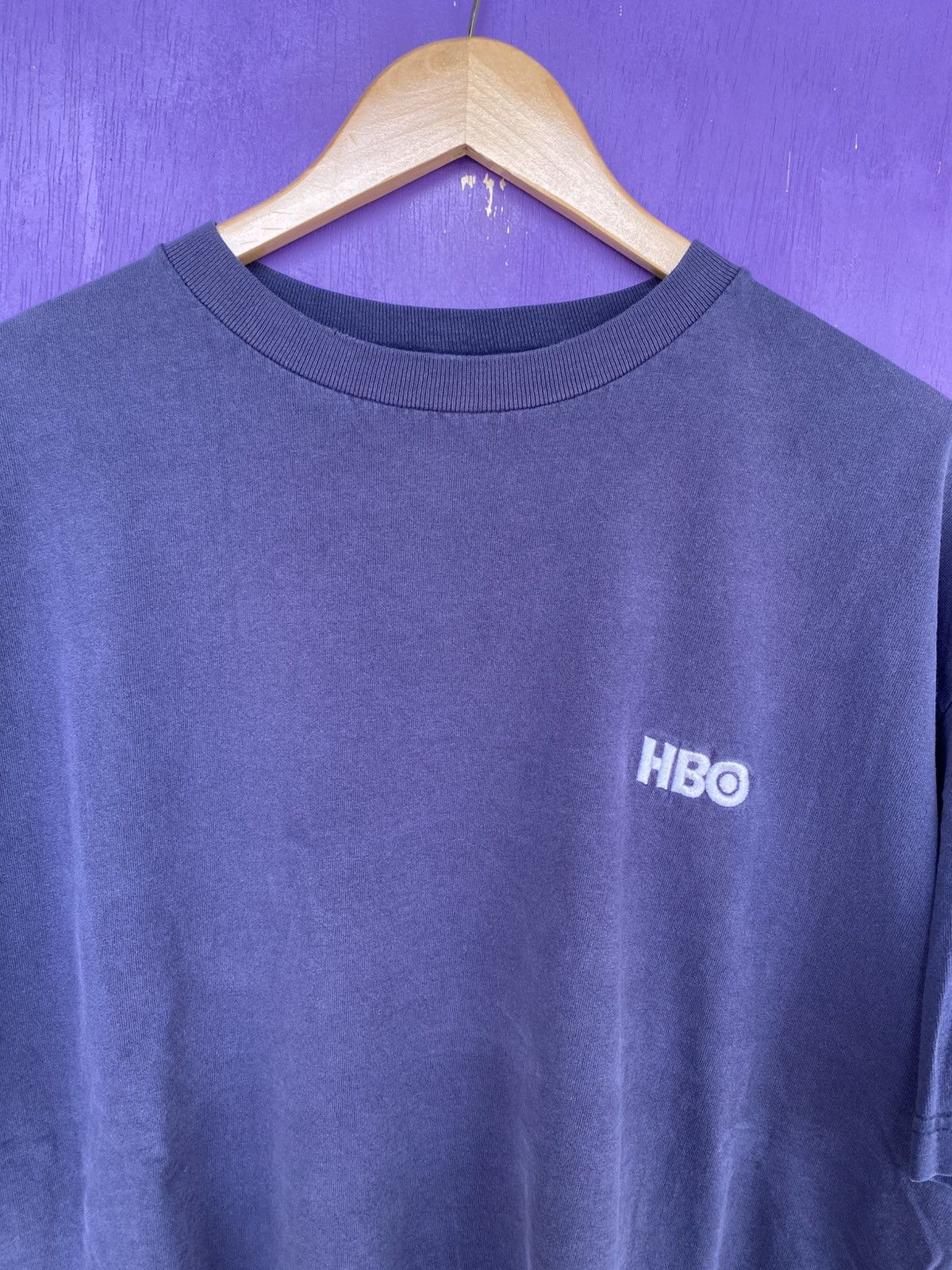 Other Vintage 90s HBO embroidered logo t-shirt Size US XL / EU 56 / 4 - 3 Thumbnail