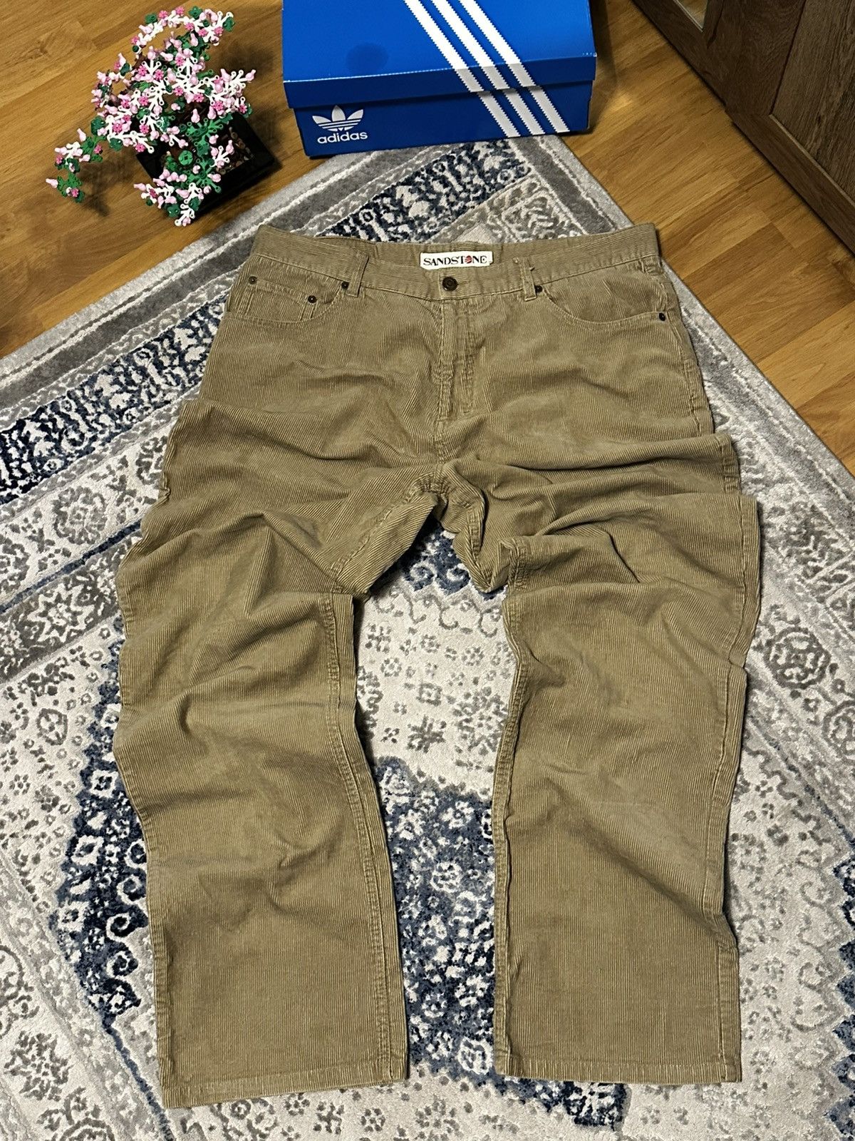 Vintage Clean Pants vintage Avant Garde y2k bit baggy boxy Size US 42 / EU 58 - 2 Thumbnail