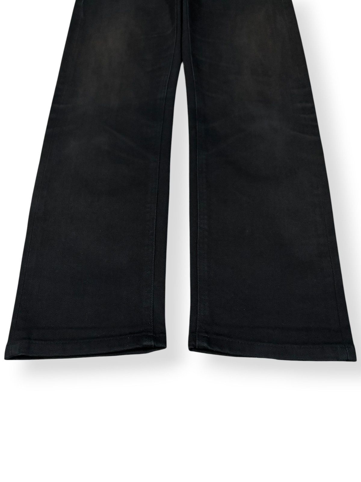 Jil Sander × Uniqlo Jil Sander x Uniqlo Selvedge Black Denim Jeans Size US 30 / EU 46 - 8 Thumbnail
