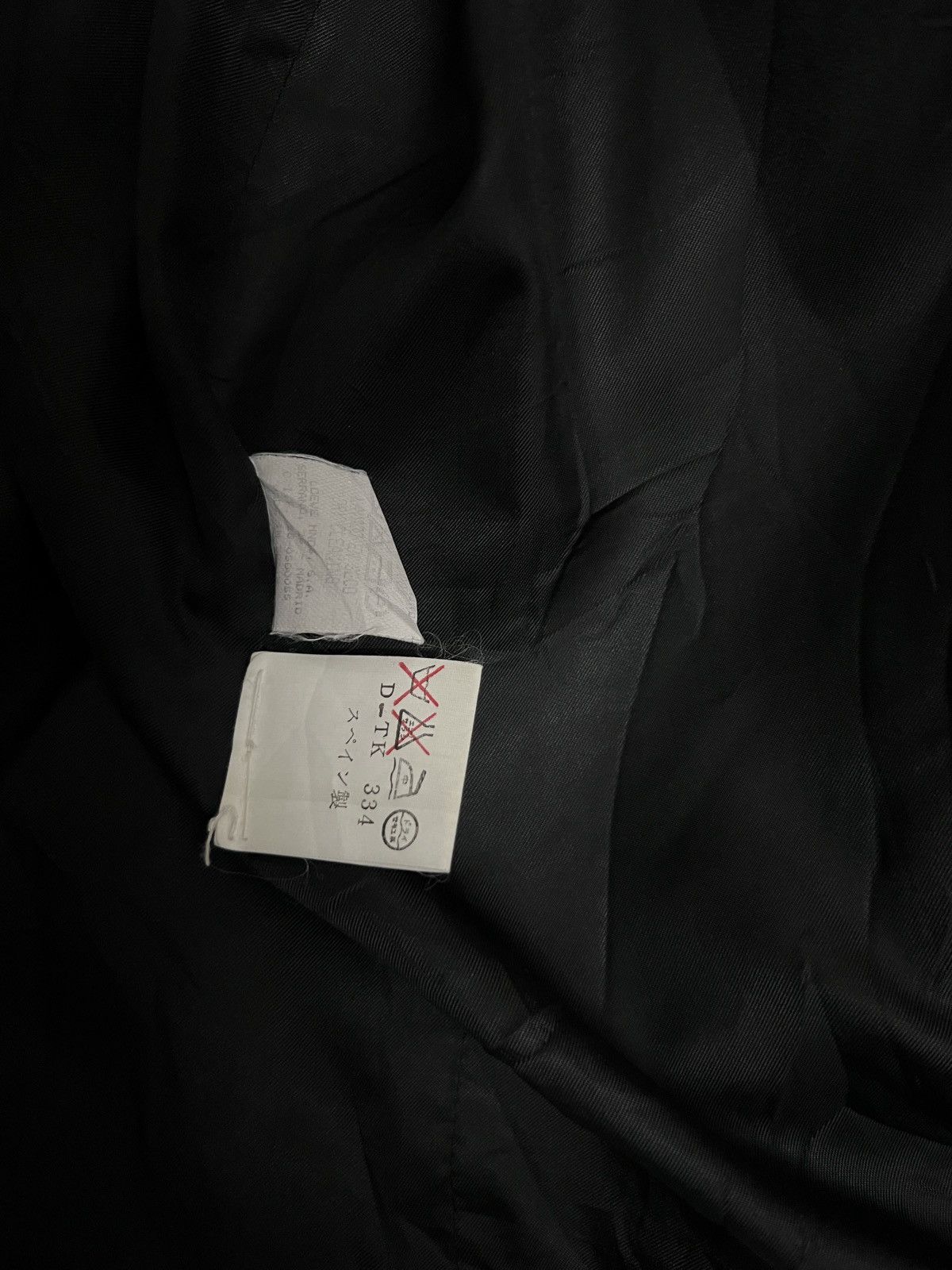 Loewe 540. LOEWE Vintage Black Boxy Cut Jacket Size US L / EU 52-54 / 3 - 9 Thumbnail