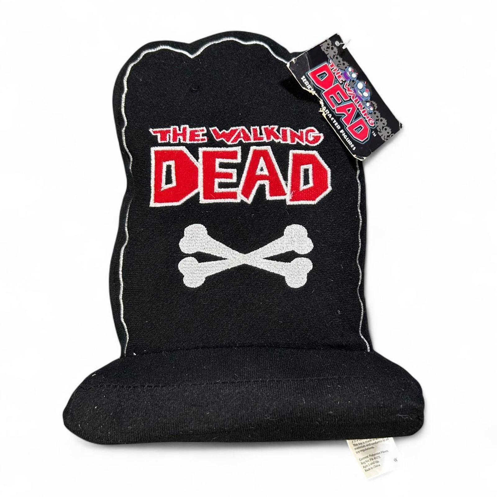 Other The Walking Dead Black Tombstone Grave Plush Series 1 Size ONE SIZE - 1 Thumbnail