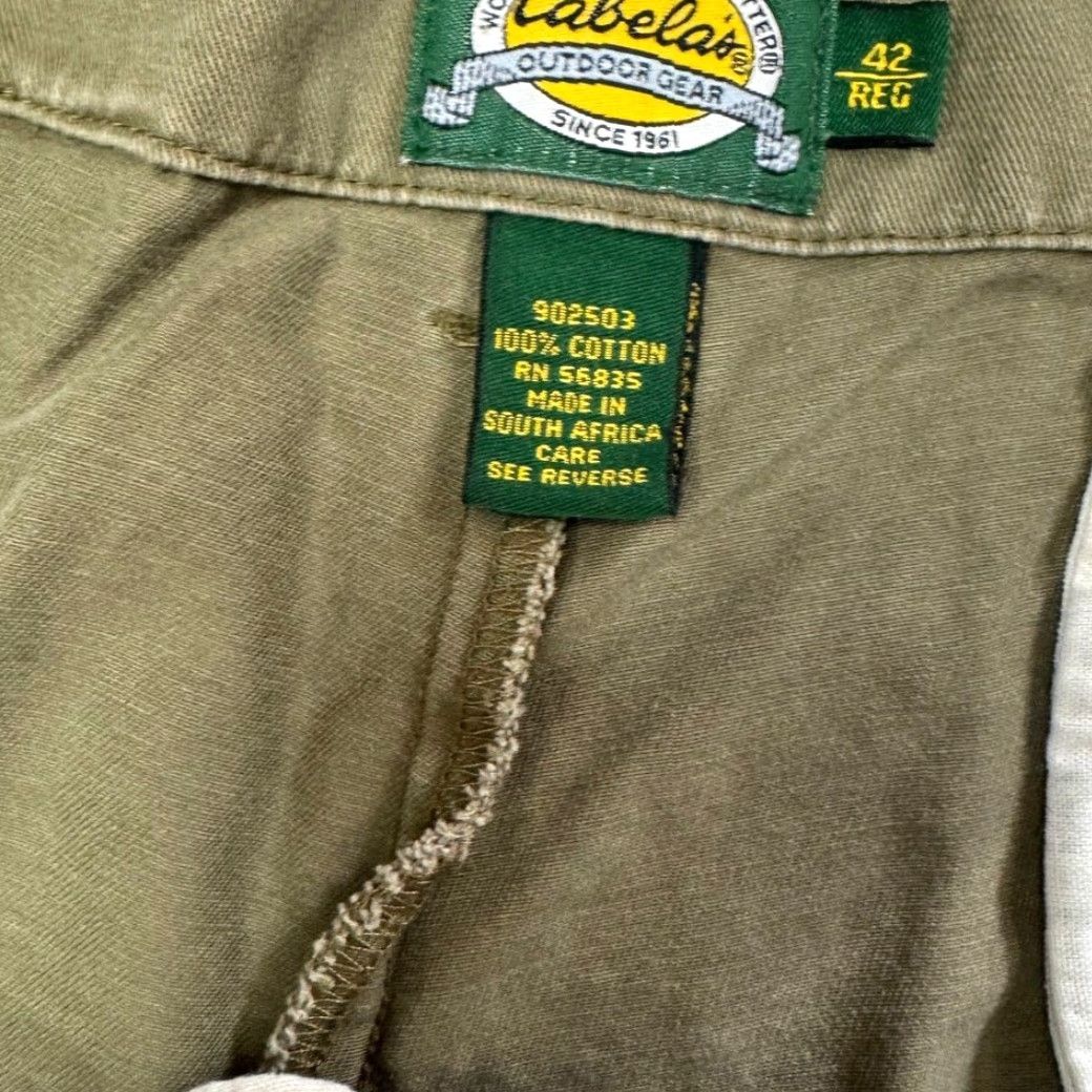 Vintage Cabela's Shorts Mens Size 42 Chinos Hiking Camping Outdoors Size US 42 / EU 58 - 4 Thumbnail