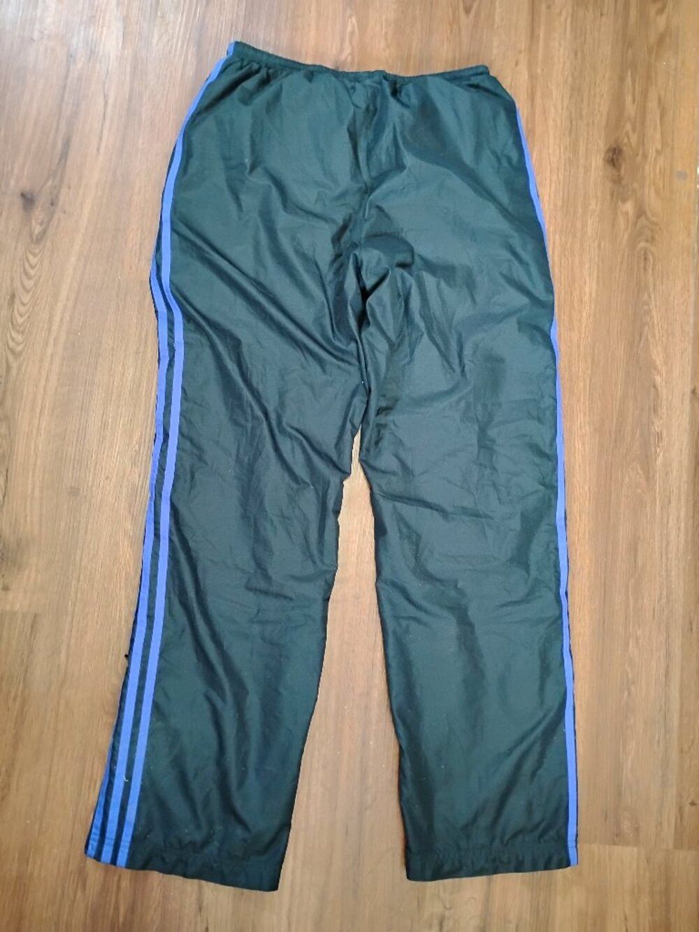 Adidas Vintage Adidas 3 Stripe Lined Wind Pants Joggers Purple Size US 30 / EU 46 - 7 Thumbnail