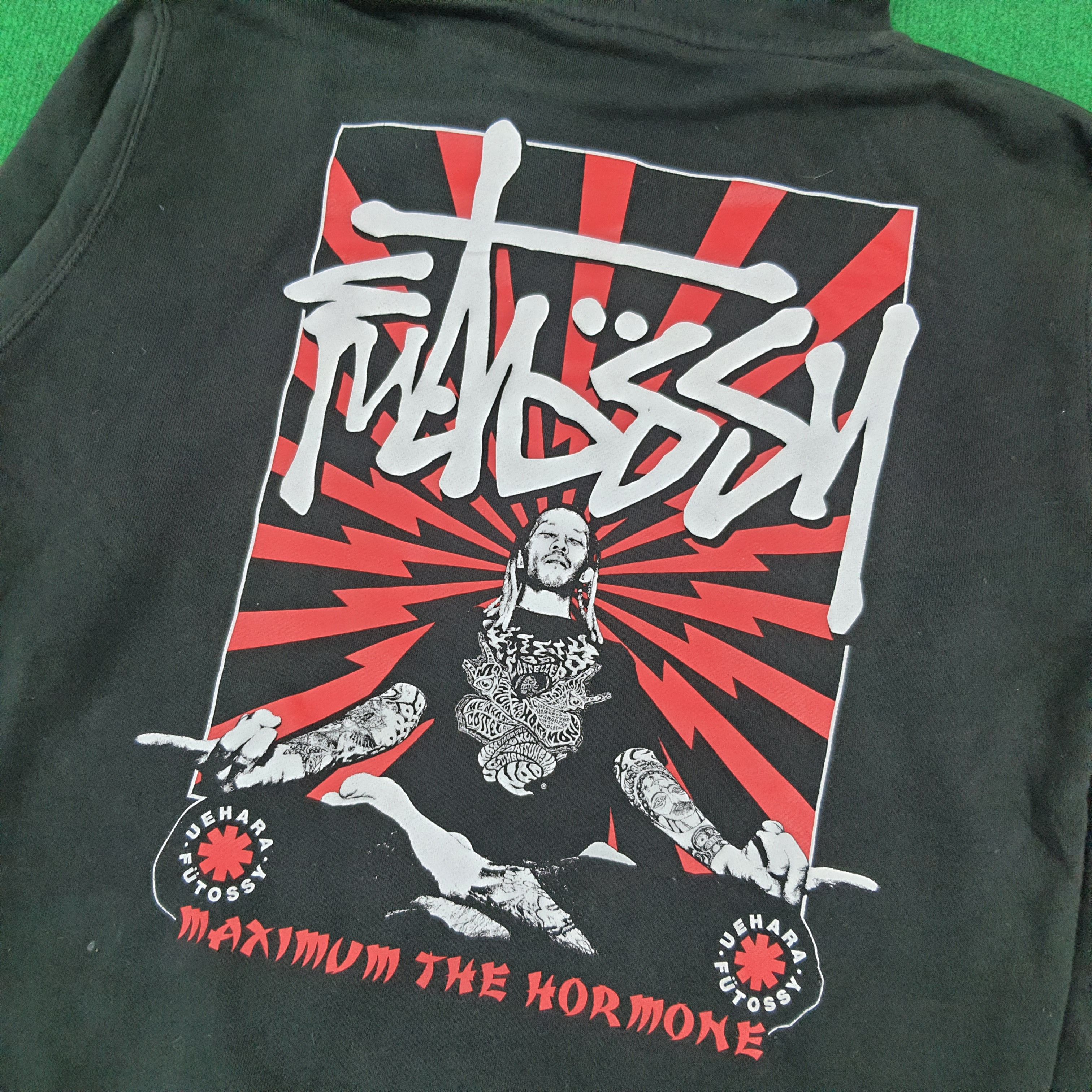 Band Tees × Japanese Brand × Vintage Vintage Maximum The Hormone Rock Band Stussy Style Hoodie Size US M / EU 48-50 / 2 - 2 Thumbnail