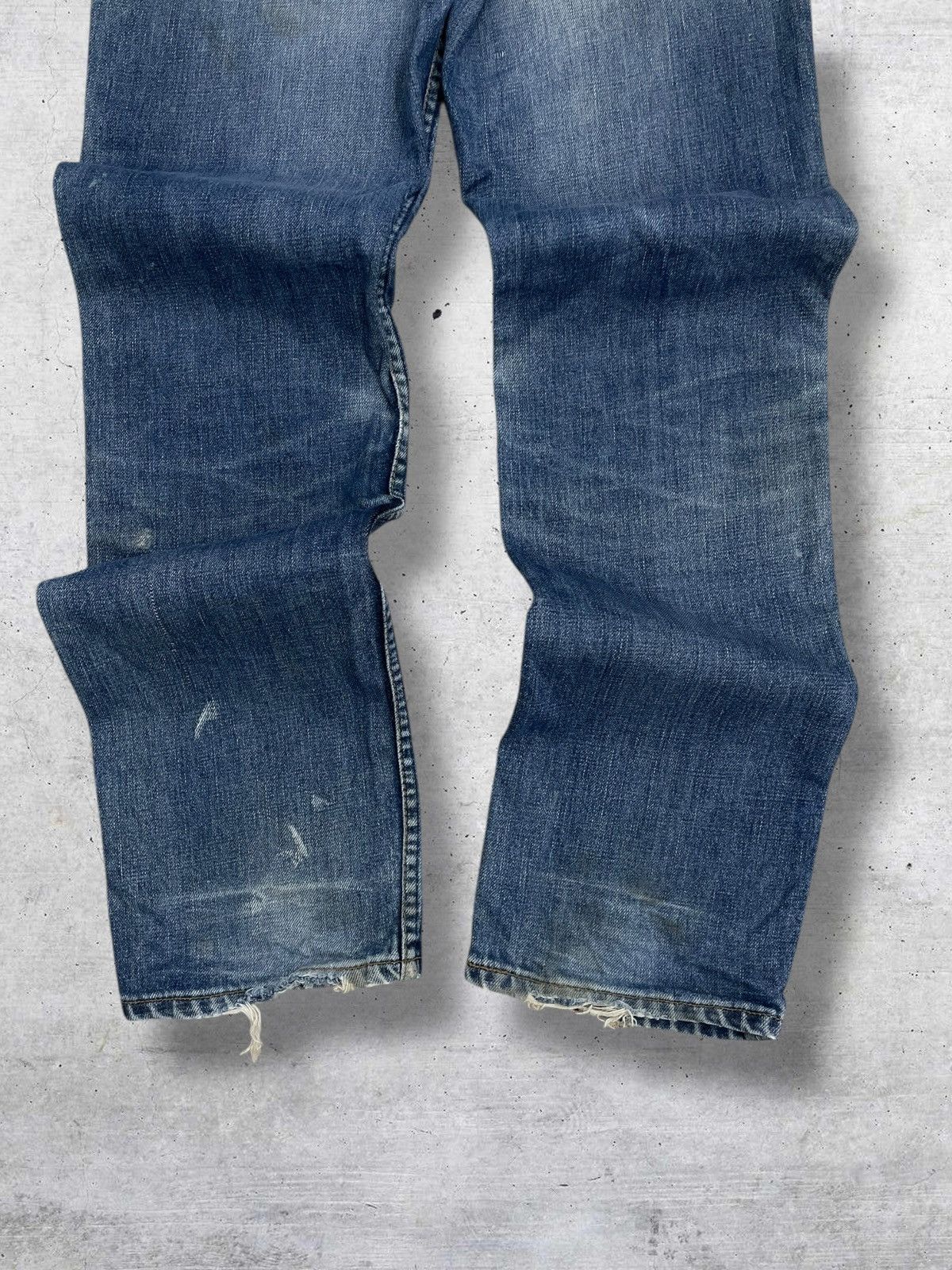 Levi's Vintage Clothing VINTAGE 501 LEVIS USA DESIGNER 90S OG OLD RIPPED MUD DENIM Size US 26 / EU 42 - 11 Thumbnail