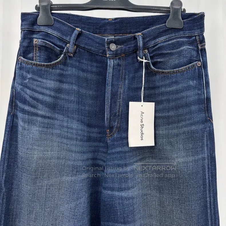 Acne Studios Acne Studios size L Blue Washed Denim Pants Size US 26 / EU 42 - 3 Thumbnail