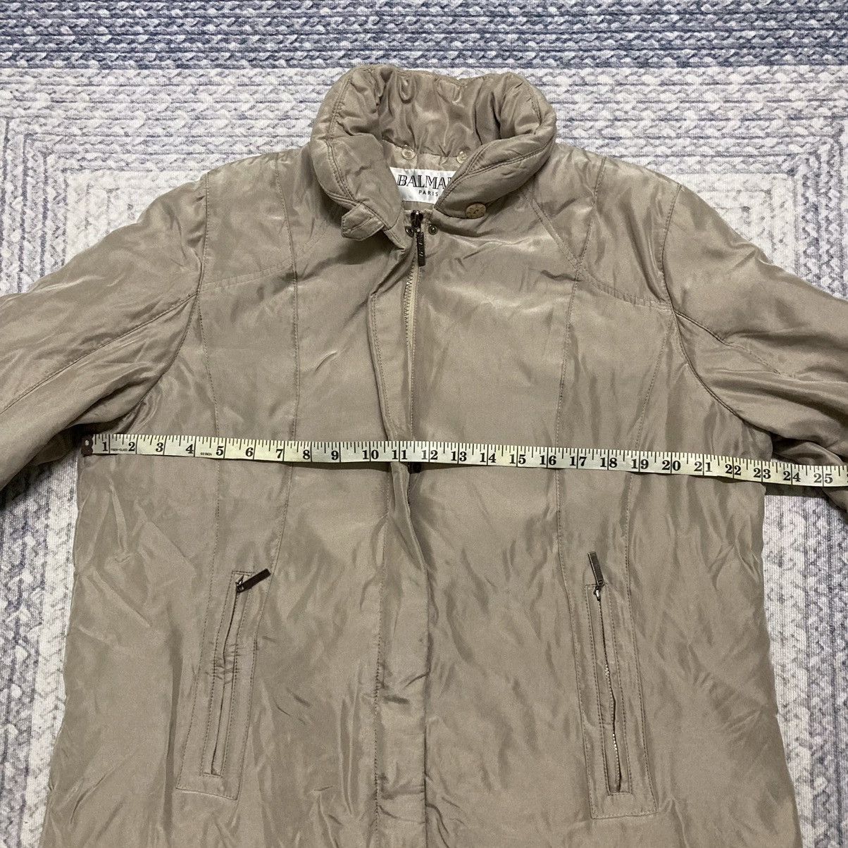 Balmain × Japanese Brand × Vintage Vintage Balmain Brown Down Jacket Size XL / US 12-14 / IT 48-50 - 7 Thumbnail