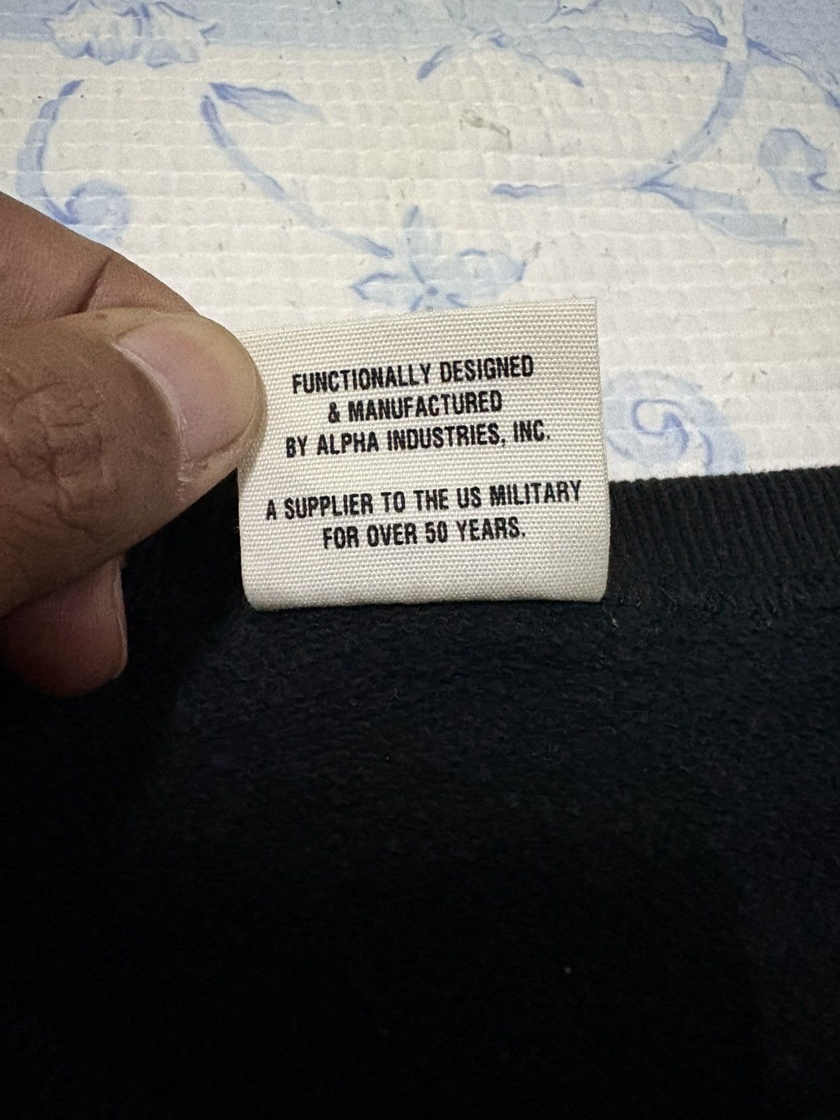 Alpha Industries Alpha Industries Sweatshirt Size US L / EU 52-54 / 3 - 14 Thumbnail