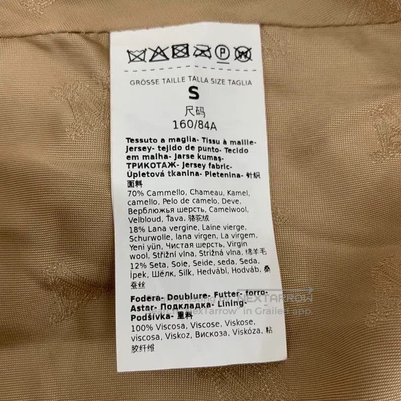 Max Mara Max Mara Camel Camel Hair Reversible Double Breasted Cloak Size S / US 4 / IT 40 - 6 Thumbnail