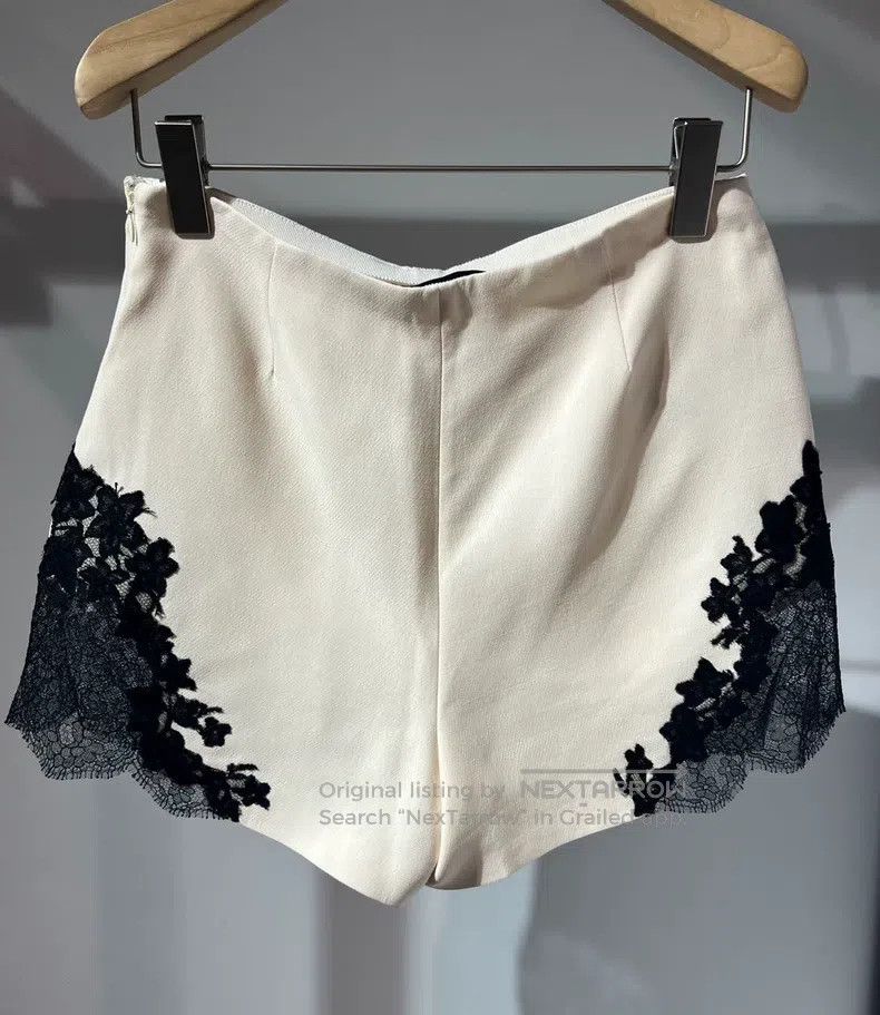 Valentino Valentino Lace patchwork shorts Size 39" - 5 Thumbnail