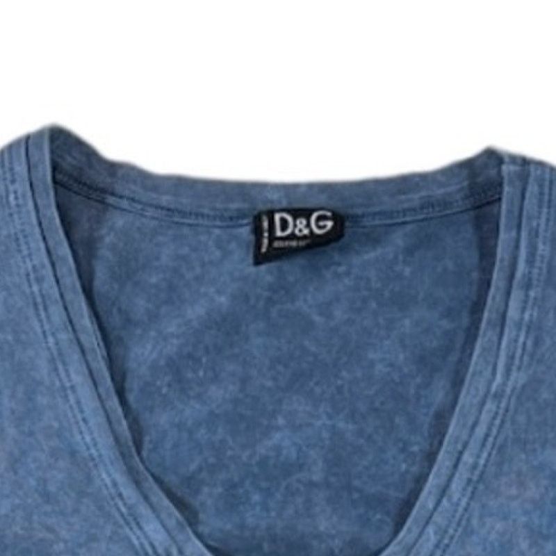 NBDN Nobrandedon D & G Blue Beaded Top | Size M Size M / US 6-8 / IT 42-44 - 3 Thumbnail