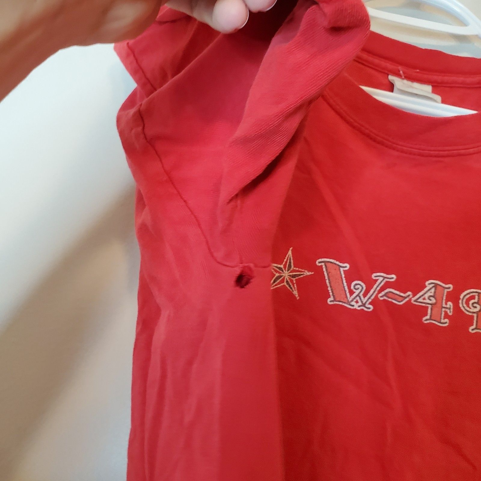 Vintage Vintage Y2K West 49 Skateboard Graphic Shirt Red Size L Size US L / EU 52-54 / 3 - 5 Thumbnail