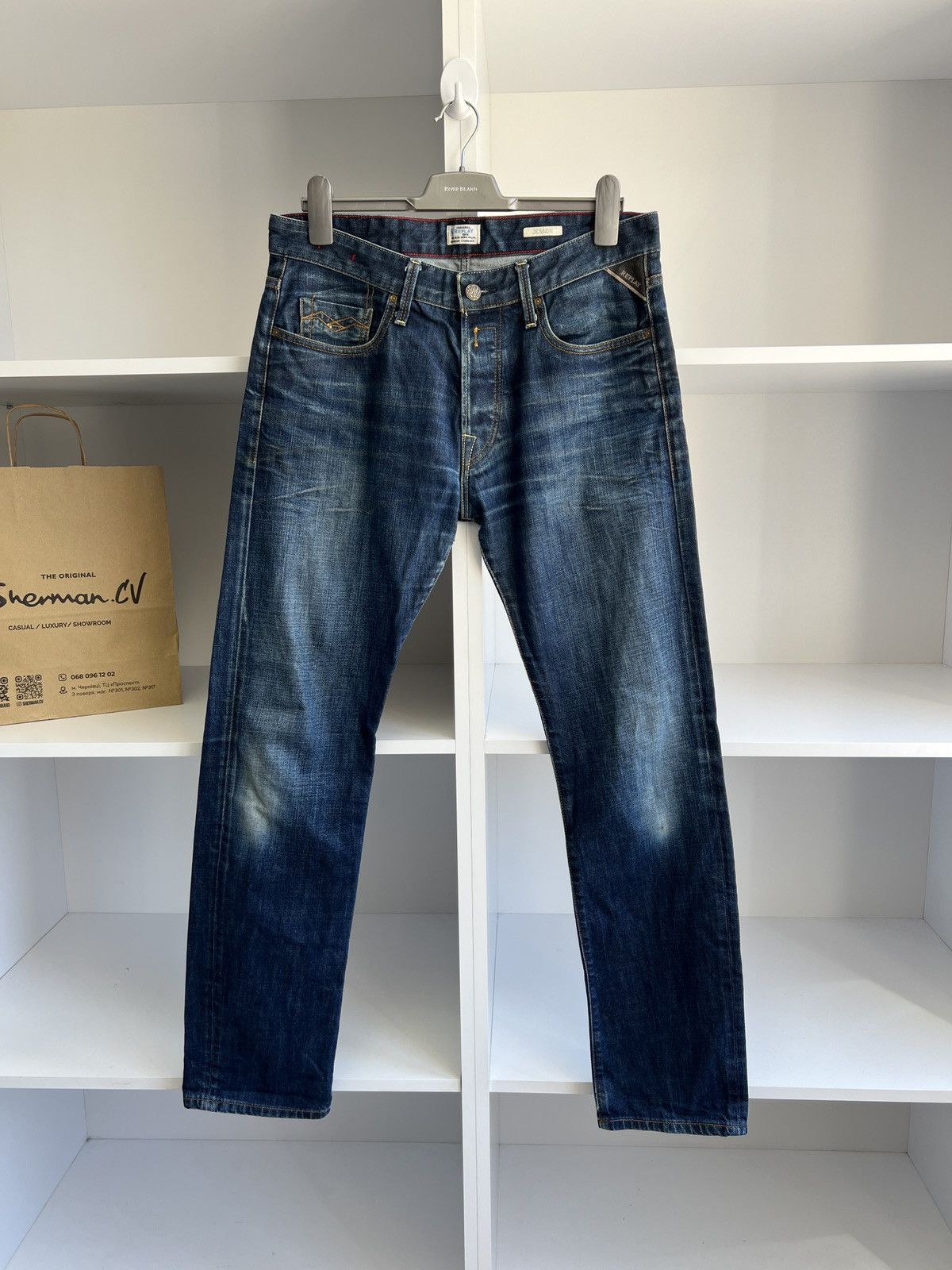 Vintage Vintage Replay Archival Denim jeans Size US 33 - 2 Thumbnail