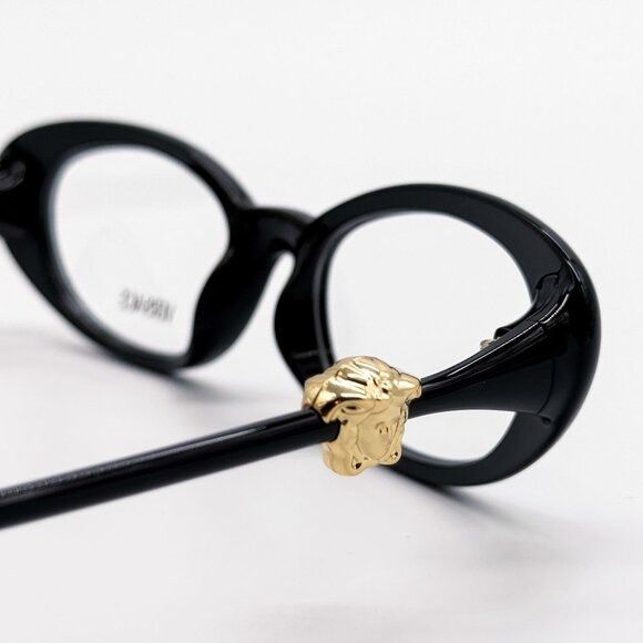 Versace NEW VERSACE EYEGLASSES VE3381U GB1 BLACK WOMEN EYEWEAR Size ONE SIZE - 6 Thumbnail