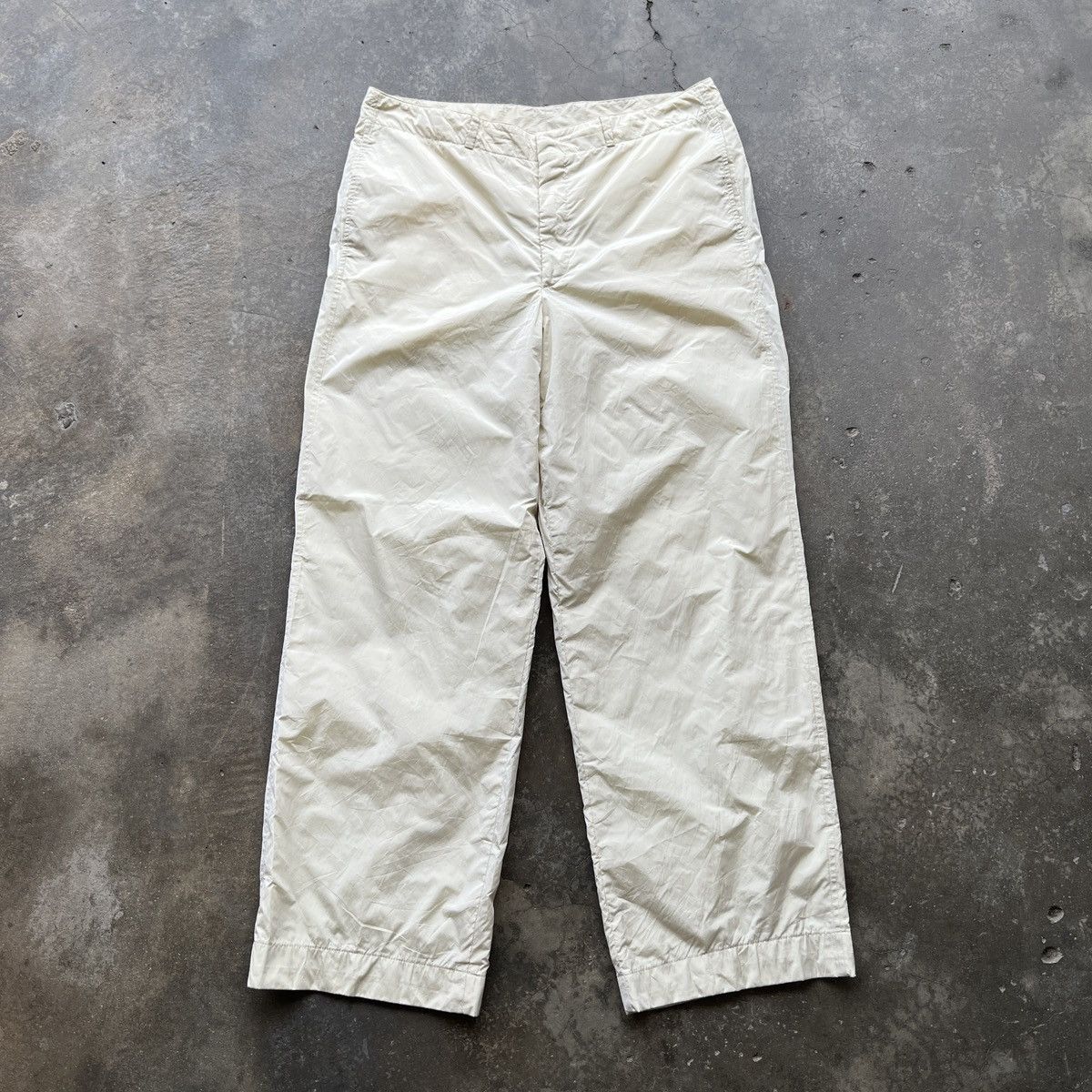 Jil Sander Jil sander Raf Simons Nylon Cotton Lining Trouser Pant Size US 35 - 1 Thumbnail