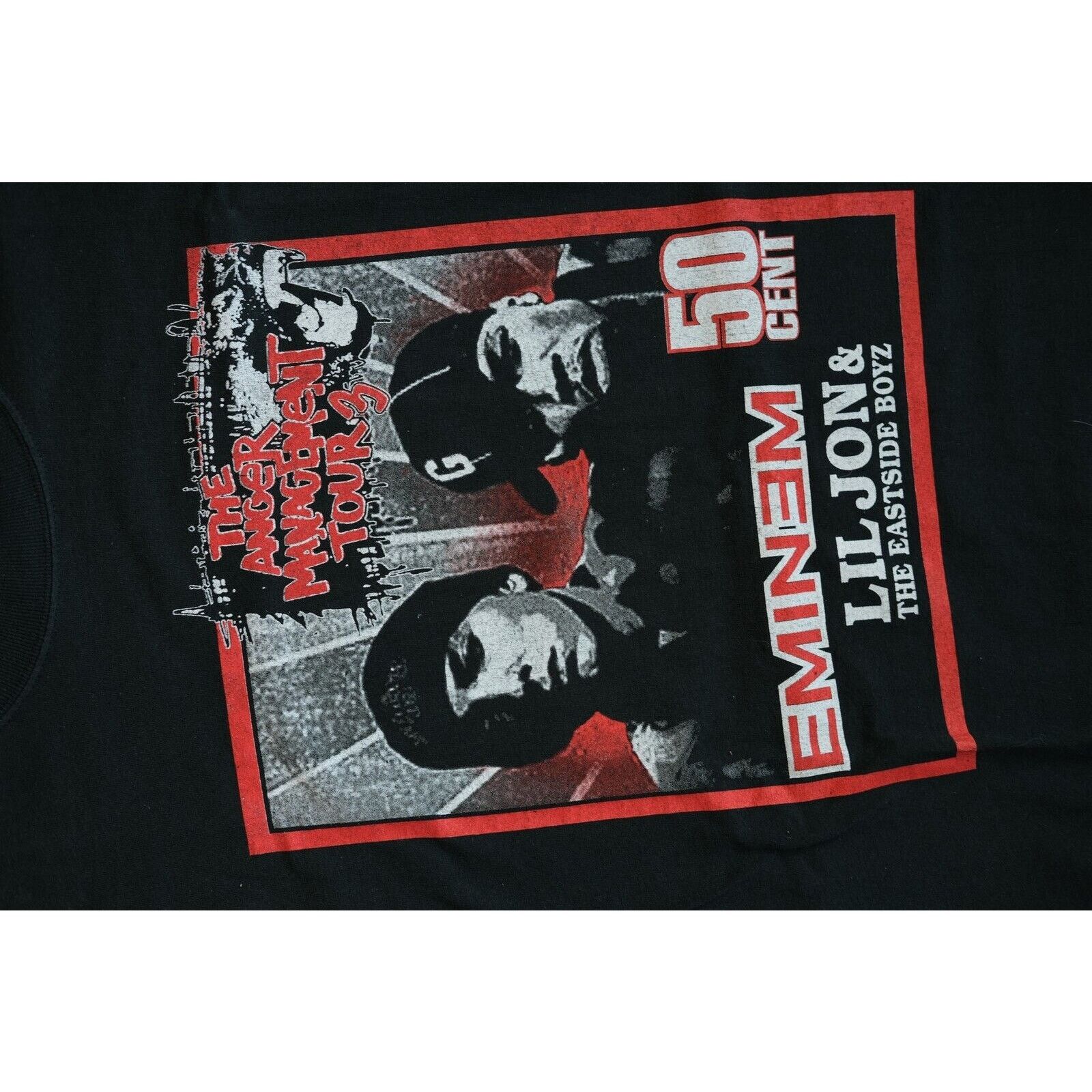 Other Vintage 2005 Eminem 50 Cent Anger Management Tour Tee XL Size US L / EU 52-54 / 3 - 3 Thumbnail