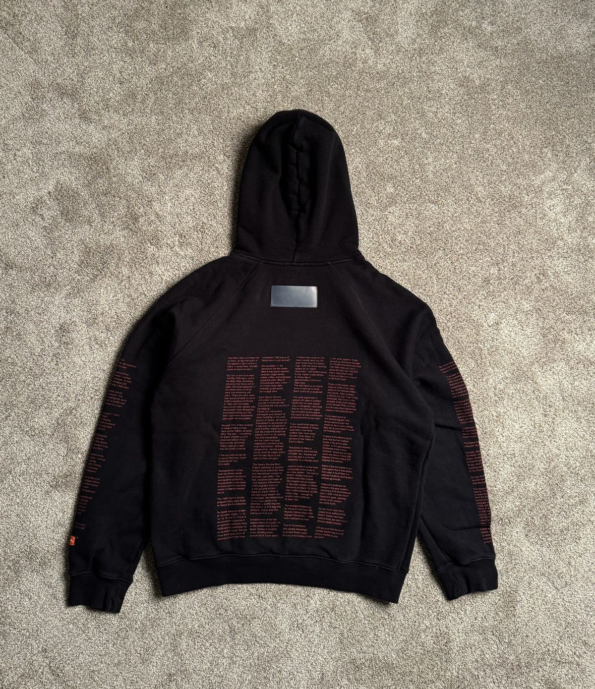 Heron Preston BLACK HERON PRESTON NASA HOODIE Size US S / EU 44-46 / 1 - 10 Thumbnail