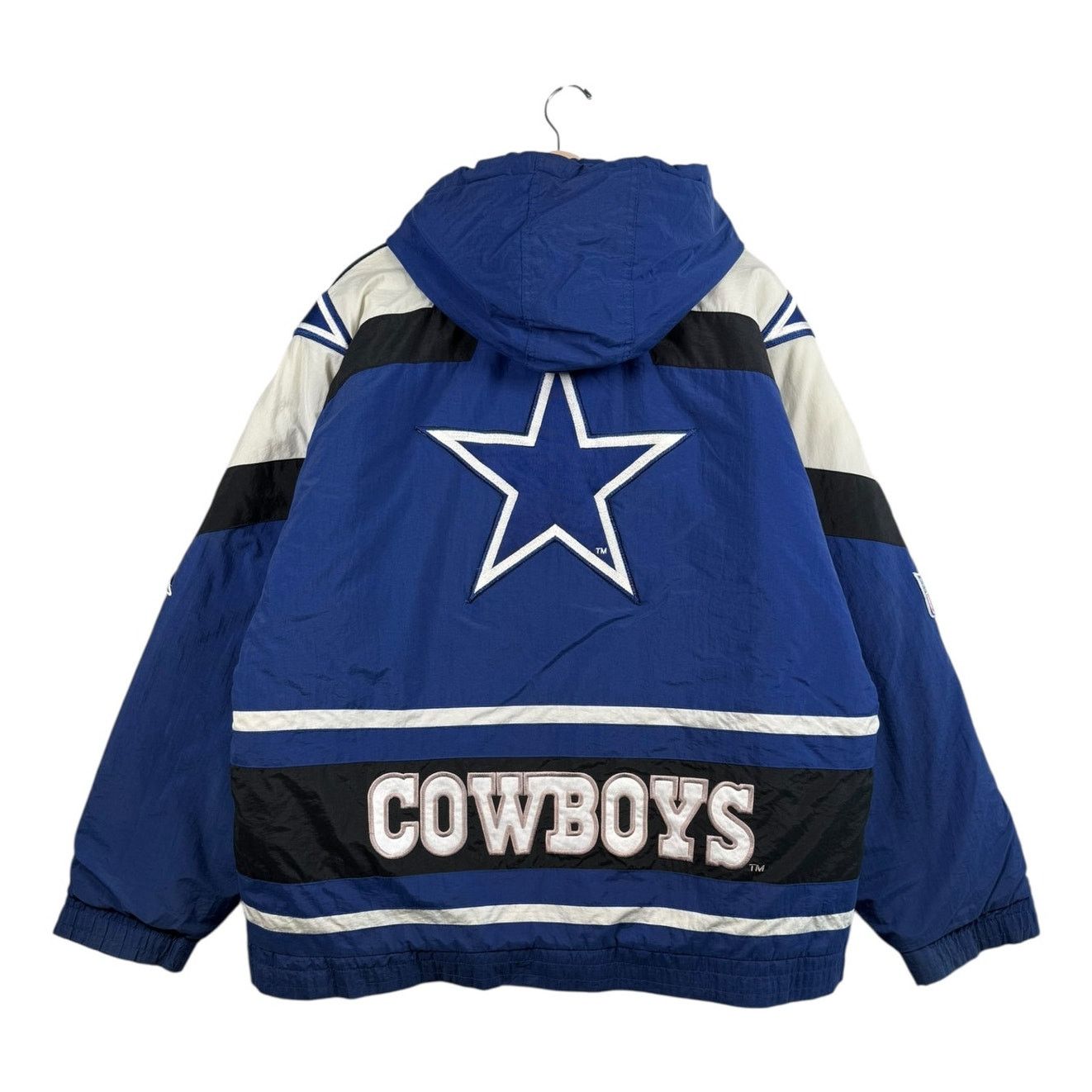 Vintage Dallas Cowboys Apex One Hooded NFL Jacket XL