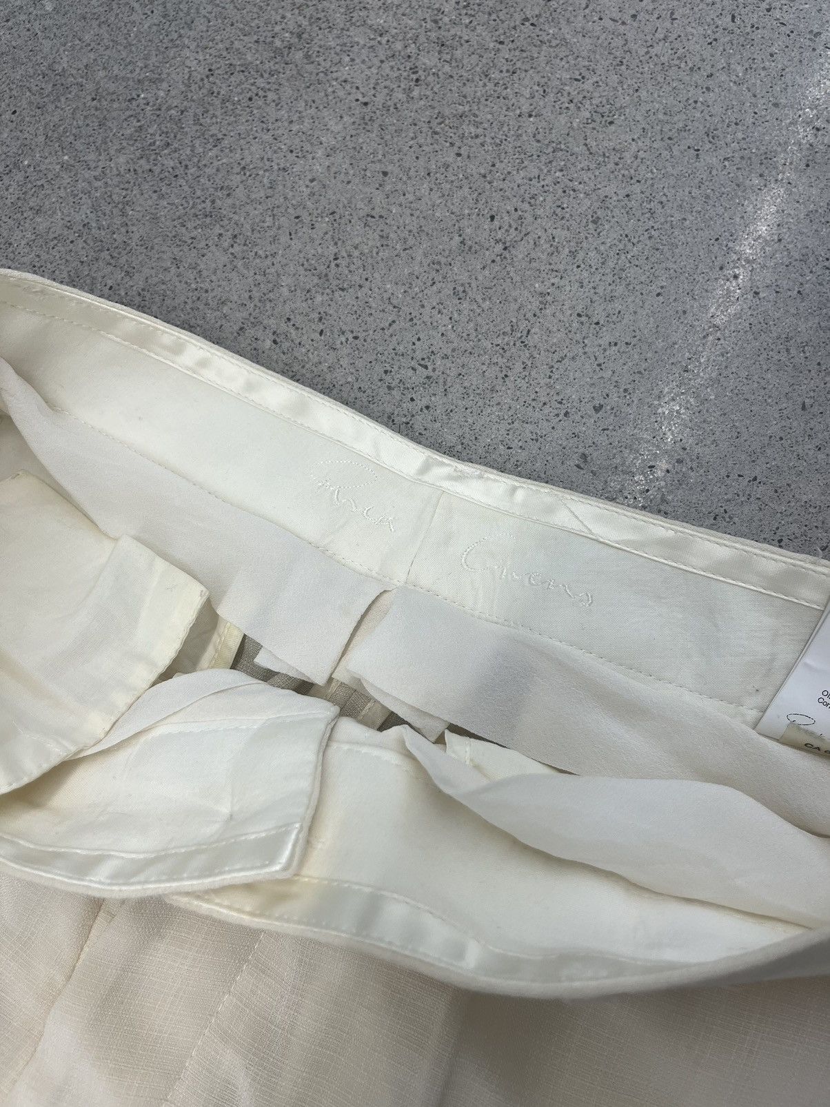Rick Owens Rick Owens Mainline Women’s Linen Pants Size US 30 / EU 46 - 7 Thumbnail