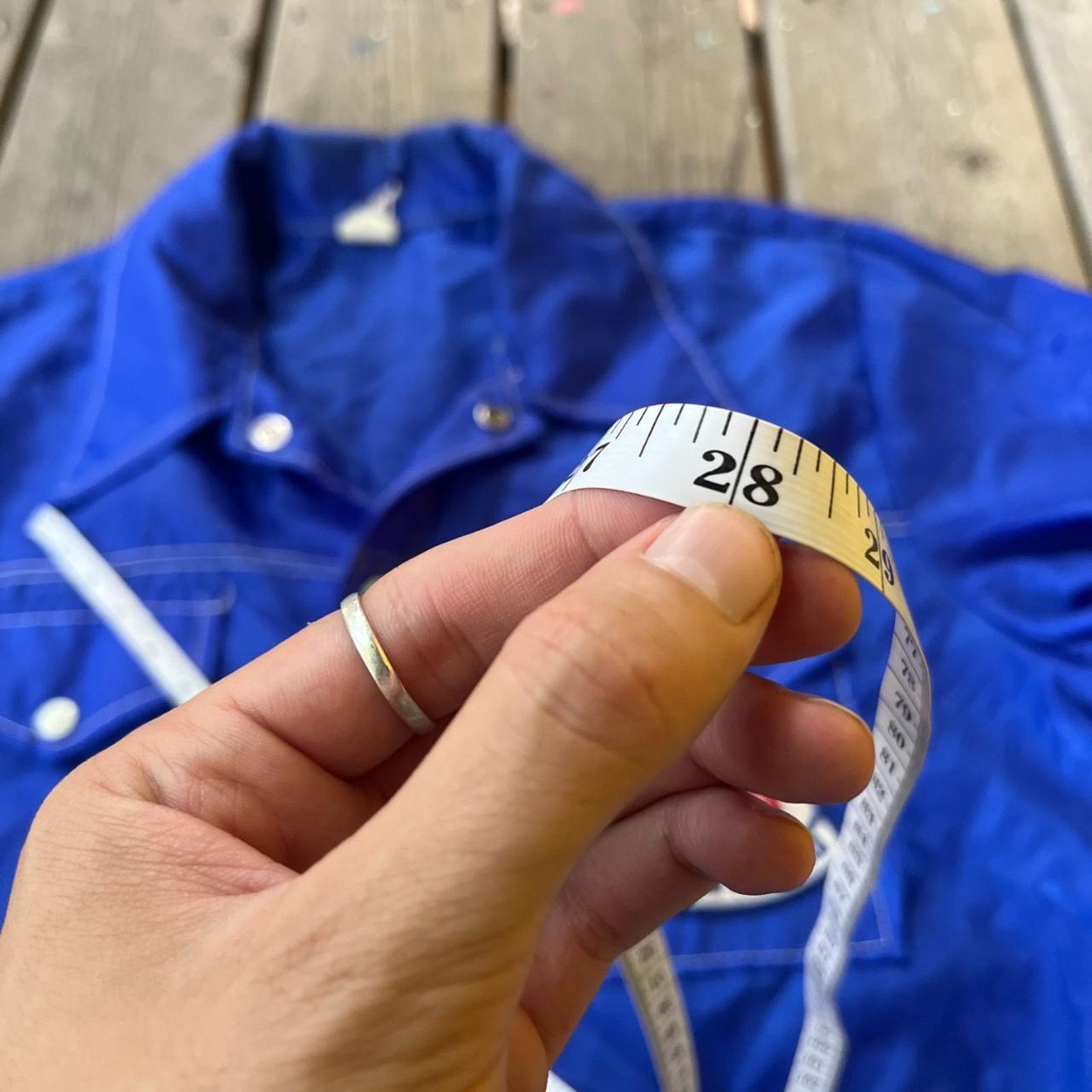 Vintage 1960s blue jacques seed company farmer windbreaker Size US L / EU 52-54 / 3 - 8 Thumbnail