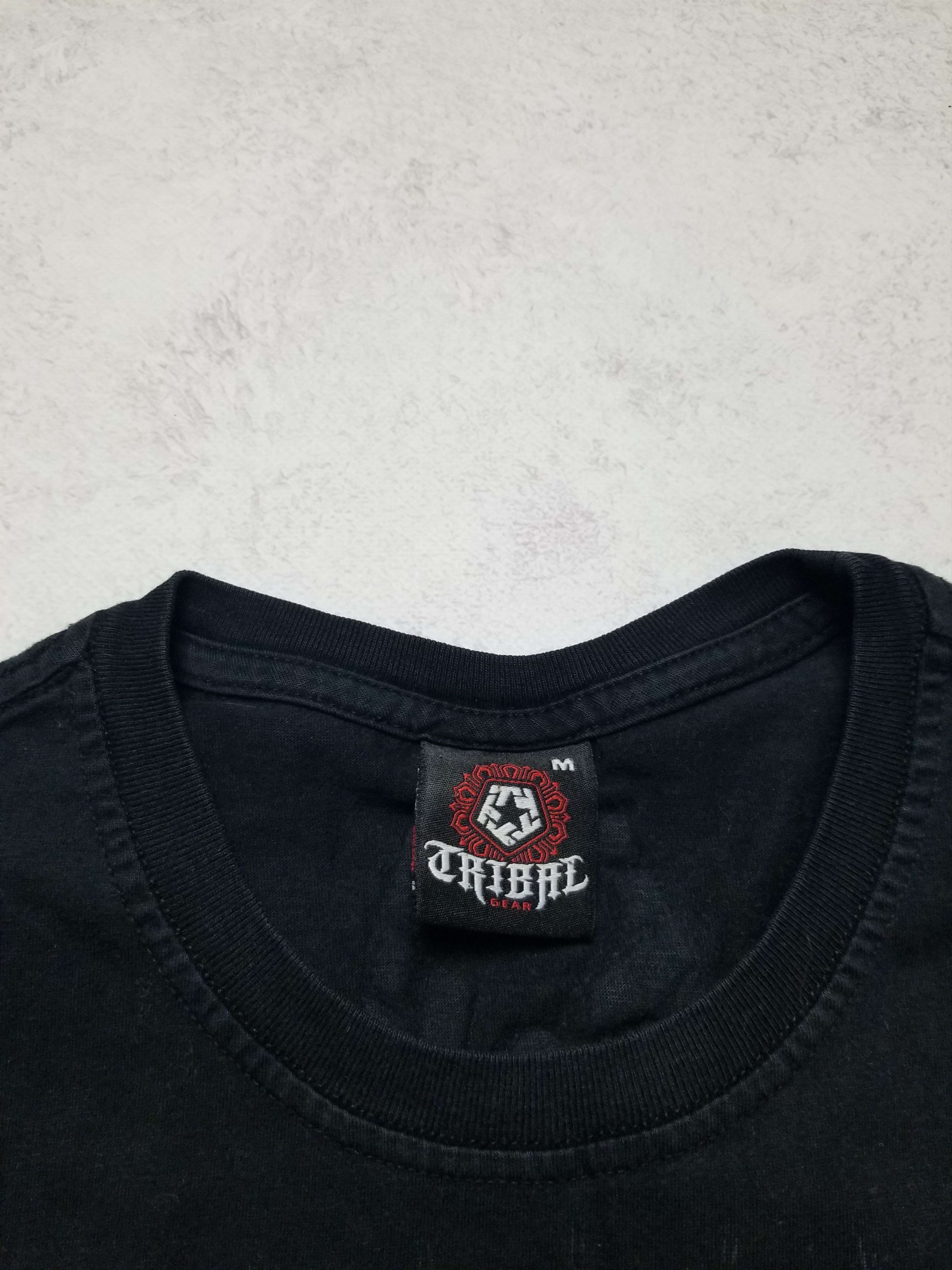 Tribal Streetwear VTG Y2K Rare Tribal Gear Skulls Graphic Short Sleeve T-shirt Size M / US 6-8 / IT 42-44 - 11 Thumbnail