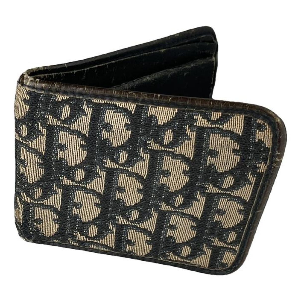 Dior 30 Montaigne Black Cotton Wallet Size ONE SIZE - 1 Thumbnail