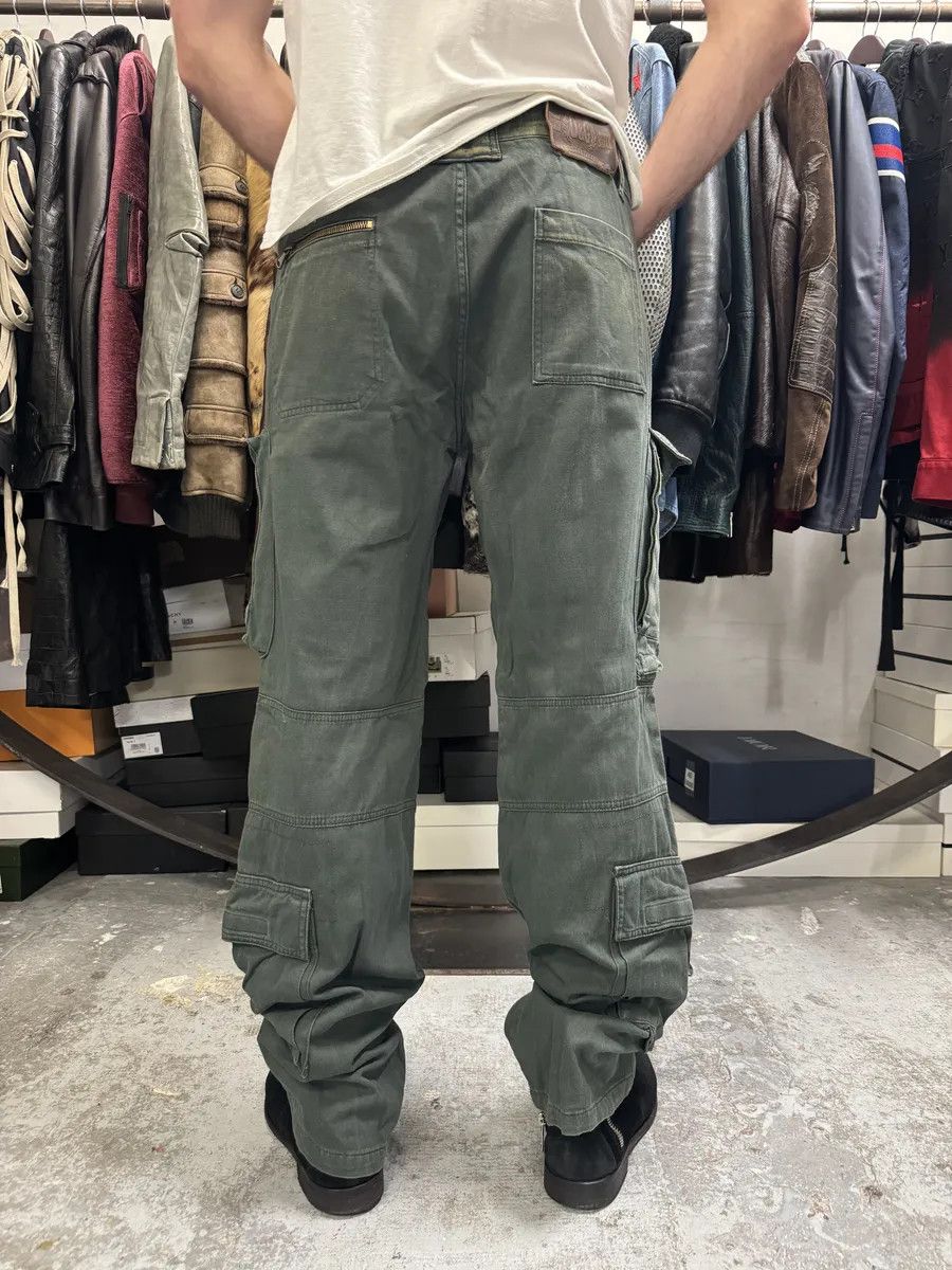 Dolce & Gabbana AW2006 Dolce & Gabbana Green Multi Zips Cargo Naval Pants Size US 34 / EU 50 - 4 Thumbnail