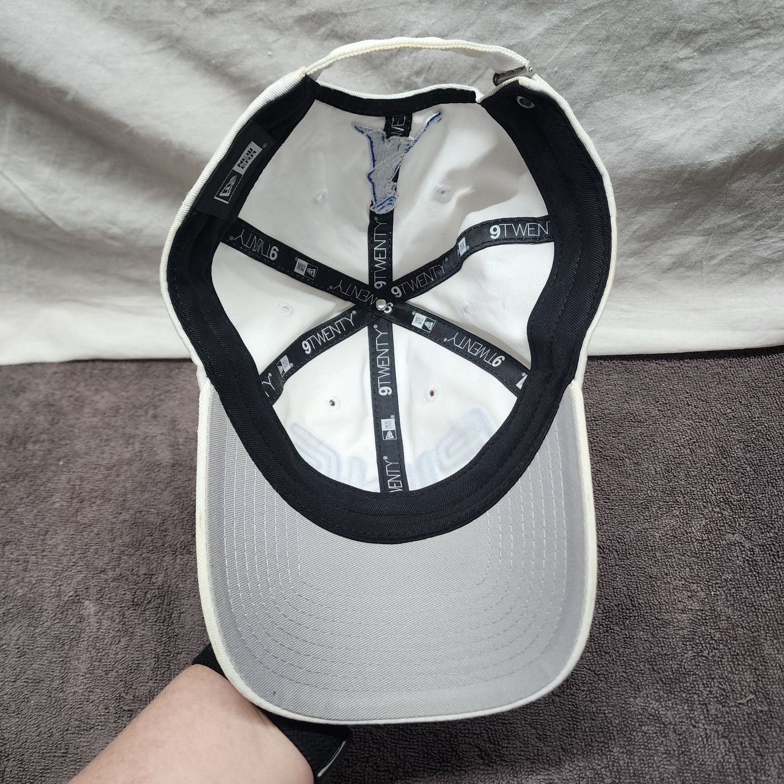 New Era Ping white and blue adjustable hat cap new Era b47 Size ONE SIZE - 5 Thumbnail