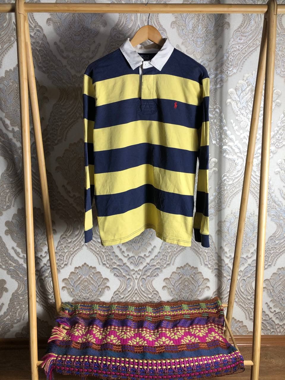 Polo Ralph Lauren Vintage Polo Ralph Lauren Designer Retro Rugby Y2K 90s USA Size US XL / EU 56 / 4 - 1 Thumbnail