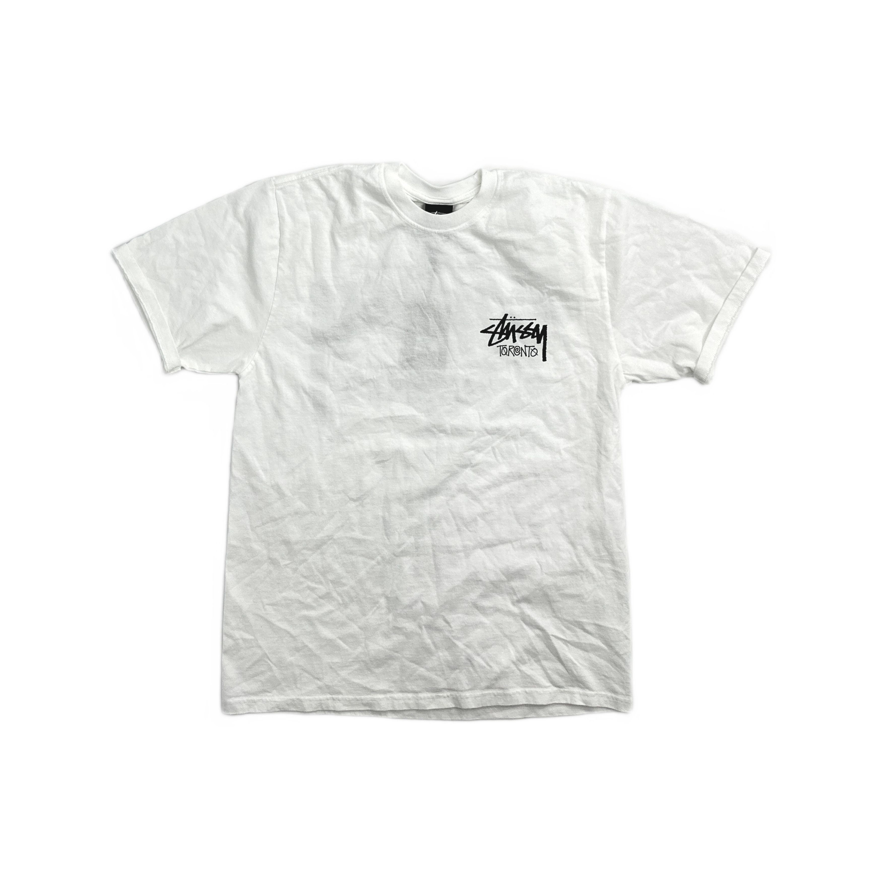Rap Tees × Stussy × Vintage Stussy J Dilla T-shirt (size Med