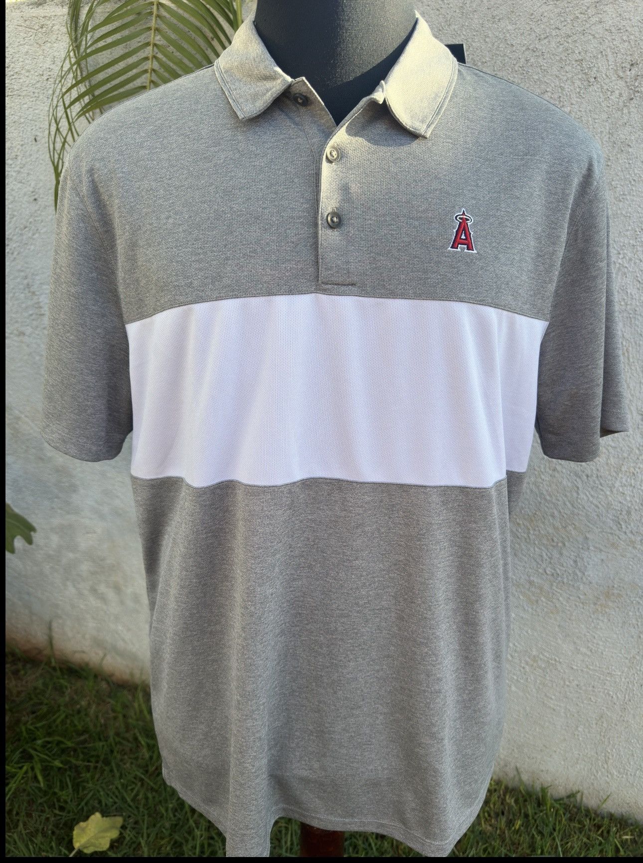 Nike New Nike Dri Fit Golf Shirt MLB Los Angeles Angels Men's L Size US L / EU 52-54 / 3 - 1 Thumbnail