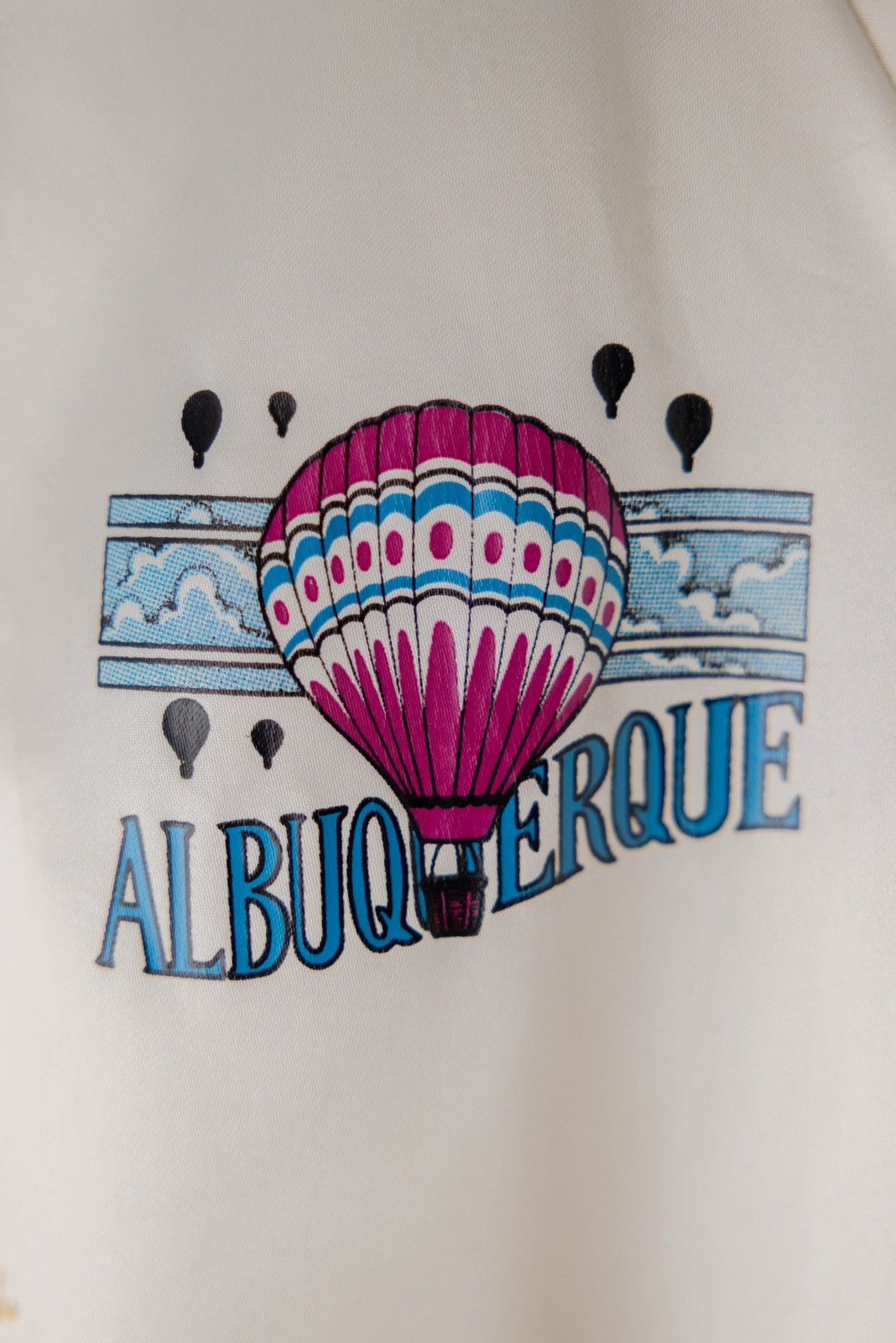 Auburn Sportswear Vintage Bomber Jacket - Albuquerque New Mexico Size US M / EU 48-50 / 2 - 3 Thumbnail