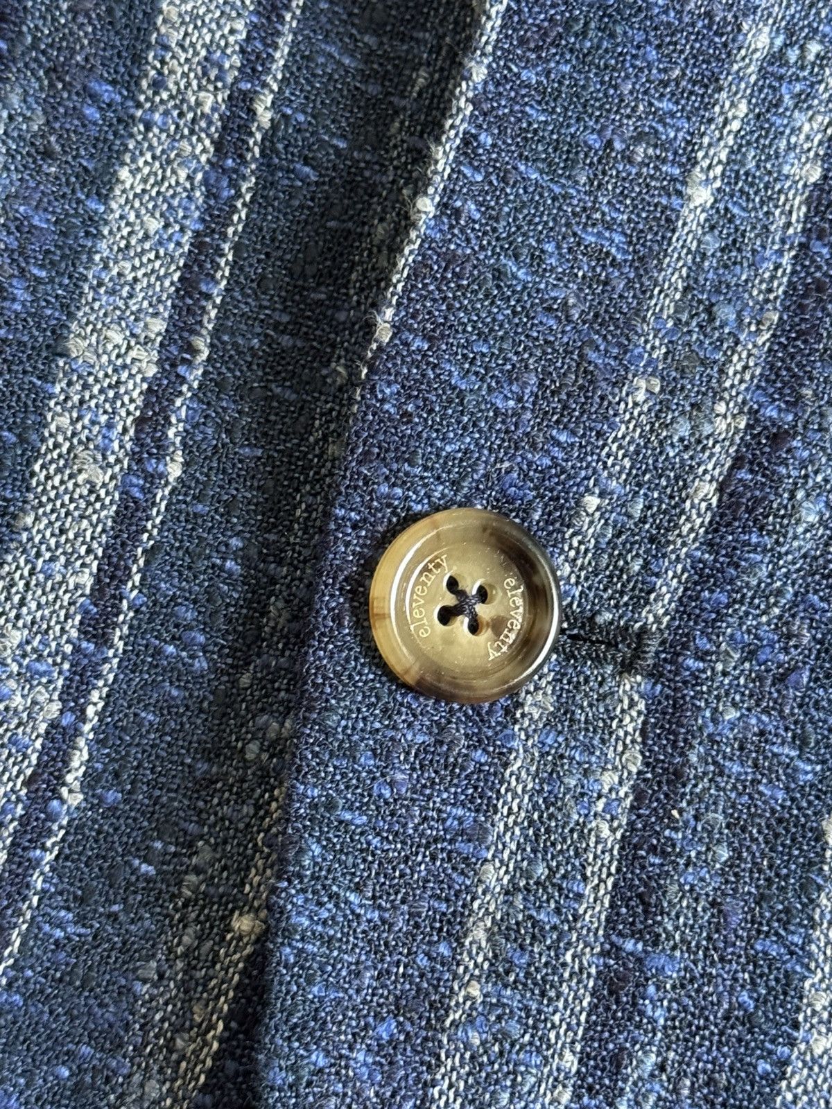 Eleventy Eleventy 52size blazer jacket button up linen blend light Size US L / EU 52-54 / 3 - 5 Thumbnail