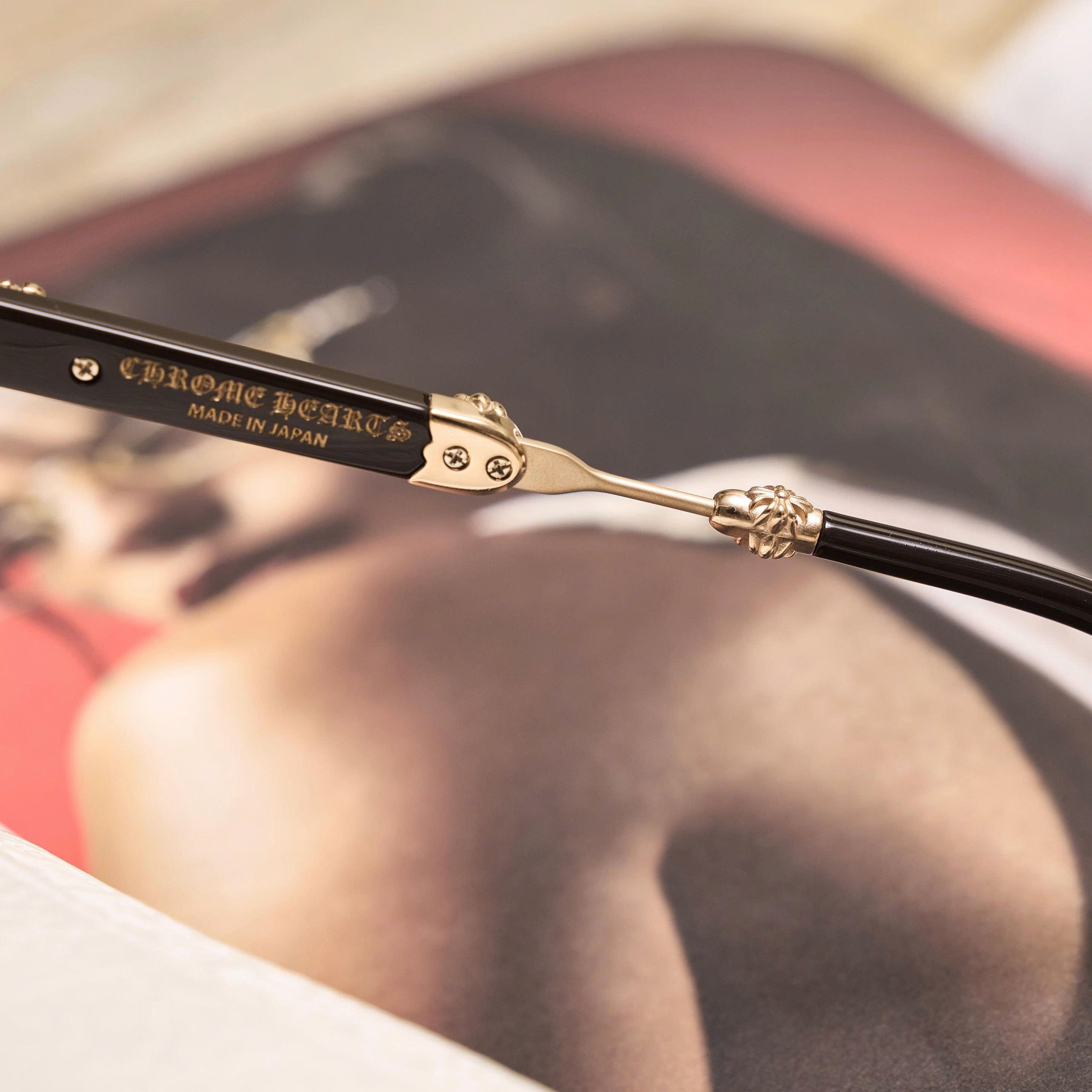 Chrome Hearts CHROME HEARTS EVAGILIST CLB GOLD BLACK Size ONE SIZE - 5 Thumbnail