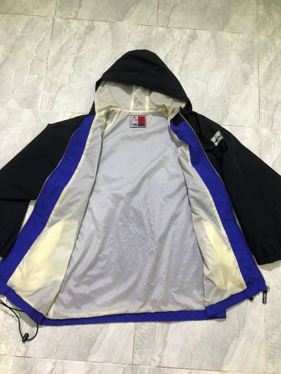 Vintage Vintage Head Sportswear Windbreaker Back-HIT ! Size US S / EU 44-46 / 1 - 10 Thumbnail