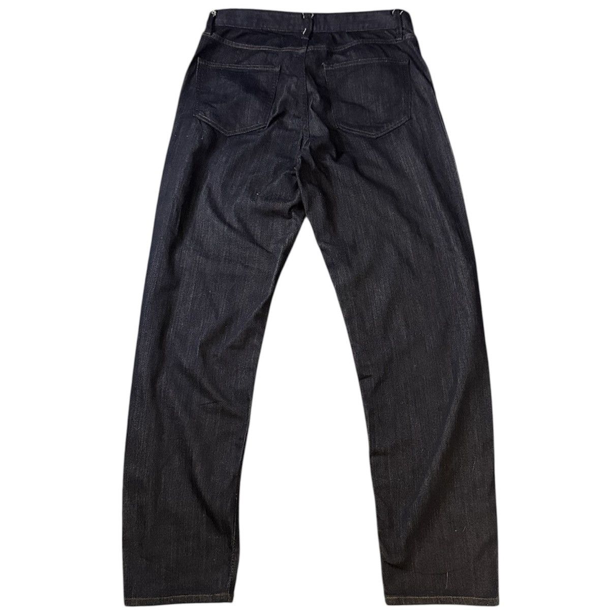 Jun Takahashi Japanese Denim Jersey Uniqlo High Rise Tappered Fit Archive Size US 30 / EU 46 - 2 Thumbnail